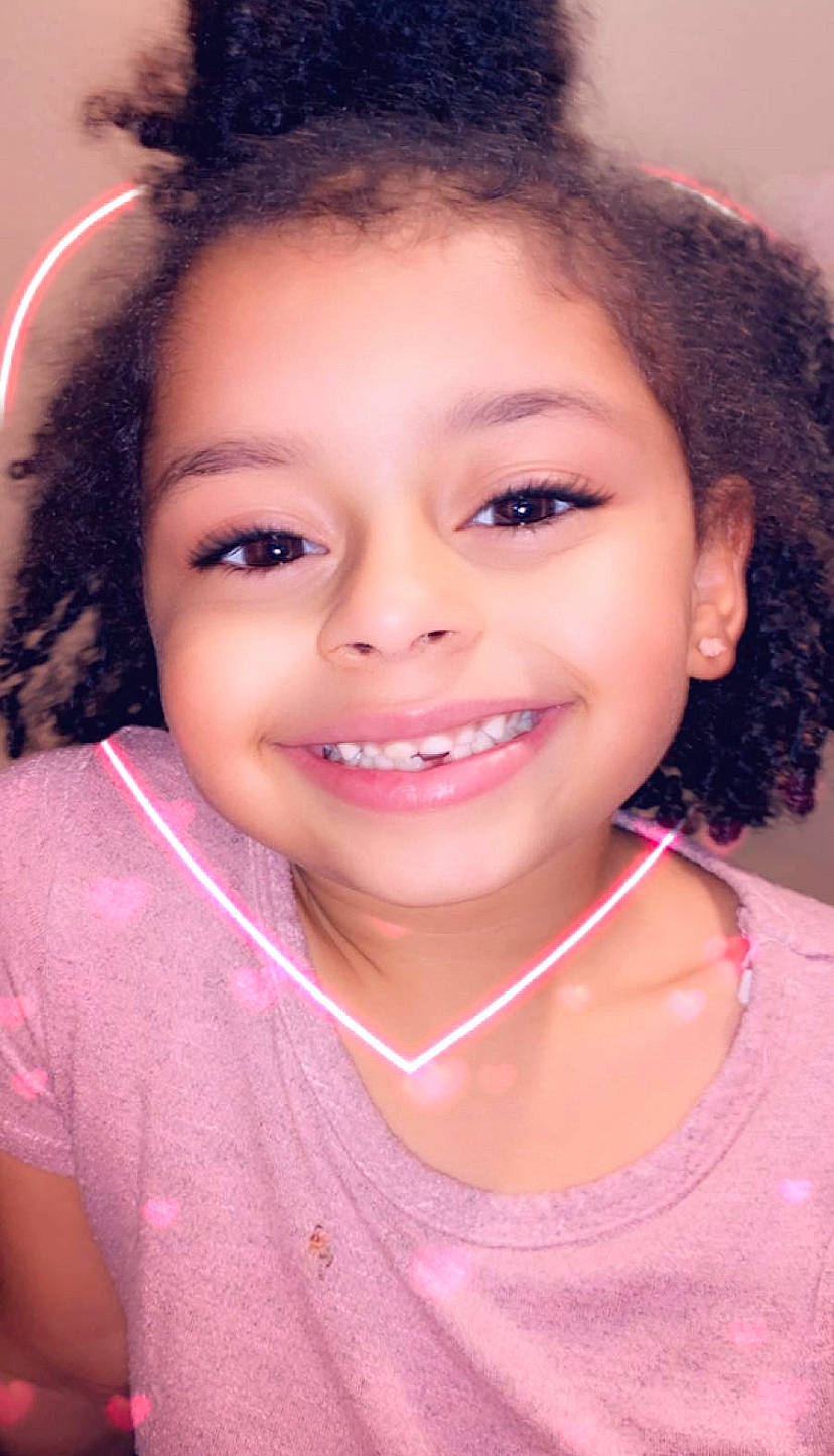 Liyah joined the competition — help win amazing prizes! beauty, black_hair, cheek, child, child_model, chin, eye, eyebrow, face, facial_expression, forehead, hair, hairstyle, head, joy, lip, nose, person, pink, skin