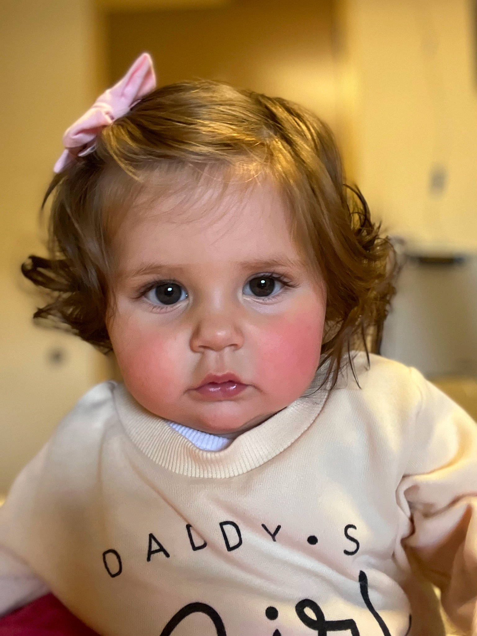 Francesca joined the competition — help win amazing prizes! baby_toddler_clothing, cheek, child, dress, ear, eye, eyebrow, eyelash, face, hairstyle, happy, head, human_body, iris, lip, nose, person, pink, skin, sleeve