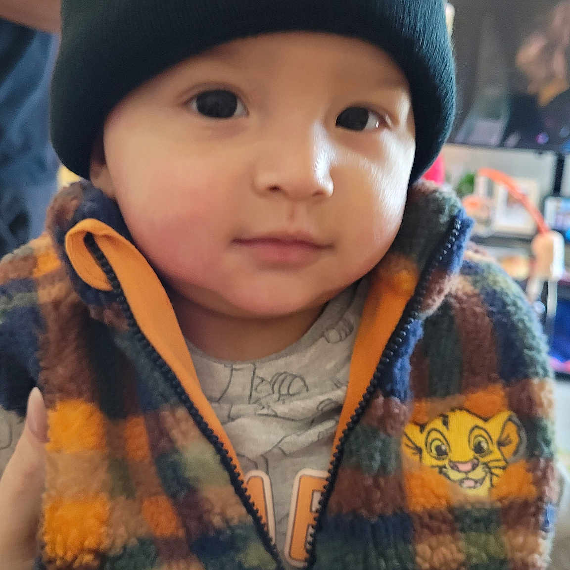 Nezai joined the competition — help win amazing prizes! baby, beanie, bonnet, cap, clothing, coat, face, fleece, hat, head, hood, hoodie, jacket, knitwear, pants, person, photography, portrait, sweater, sweatshirt