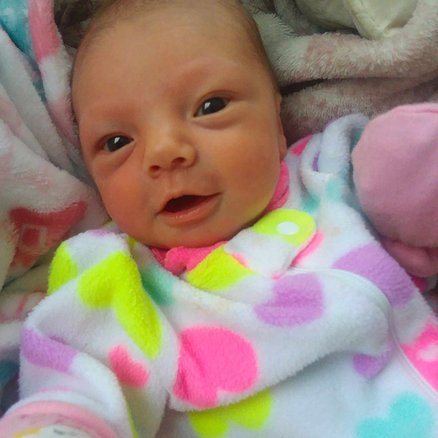 Lynleigh is registered to the contest to win money with this photo: baby, baby_products, cheek, child, eye, face, head, lip, mouth, nose, person, pink, skin, smile, toddler