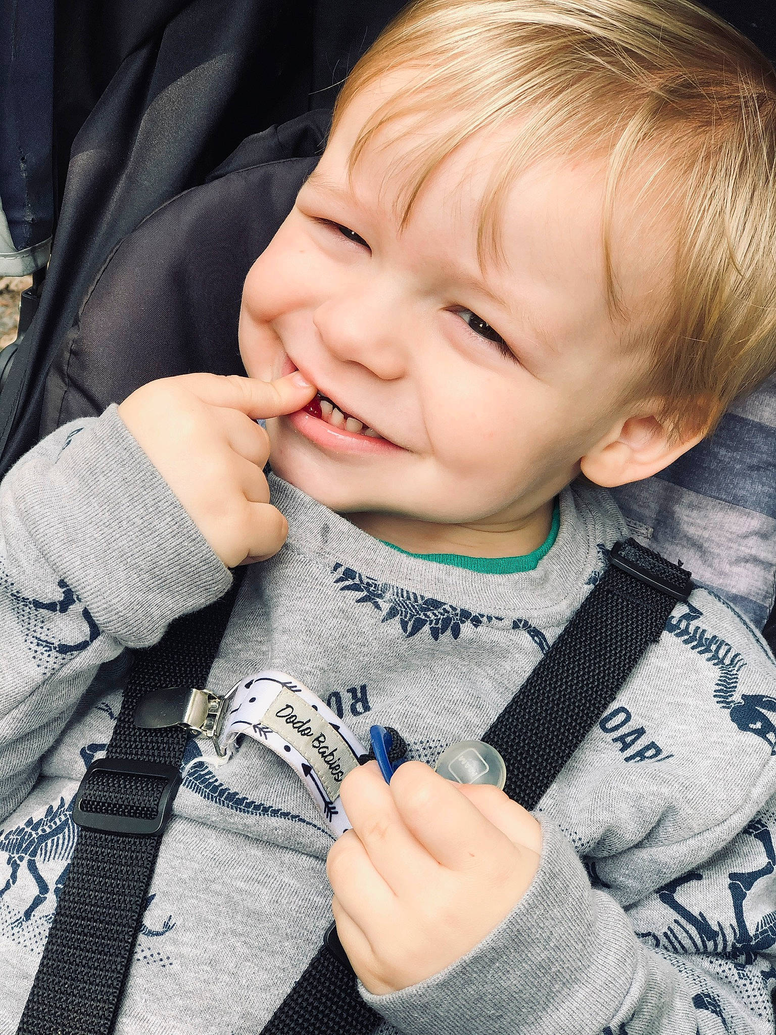 Decklyn joined the competition — help win amazing prizes! baby, baby_toddler_clothing, cheek, chin, eye, face, facial_expression, hand, happy, head, iris, joy, lip, mouth, neck, nose, person, skin, sleeve, smile