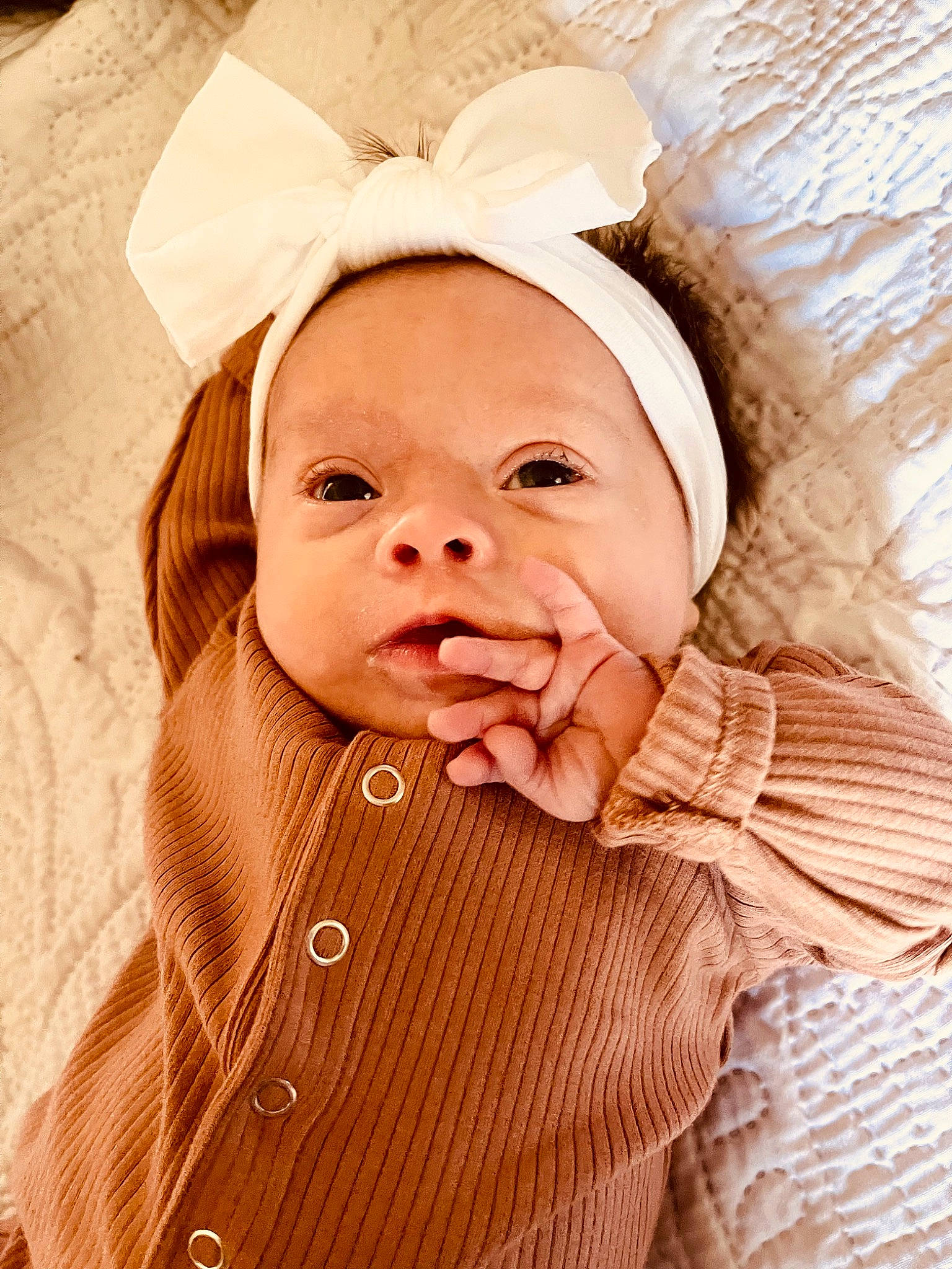 Ella Joy is registered to the contest to win money with this photo: baby, baby_toddler_clothing, cheek, clothing, collar, comfort, eye, happy, head, iris, jacket, lip, mouth, nose, people_in_nature, person, skin, sleeve, smile, textile