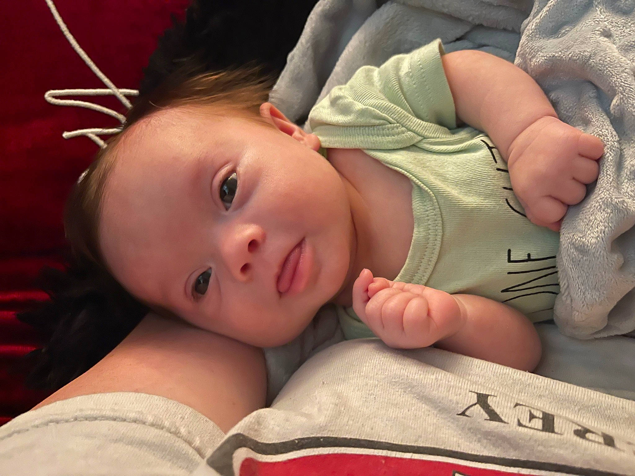 Ella Joy is registered to the contest to win money with this photo: baby, baby_toddler_clothing, cheek, chin, ear, eye, eyebrow, eyelash, face, forehead, hairstyle, hand, human, human_body, iris, lip, mouth, nose, organ, person