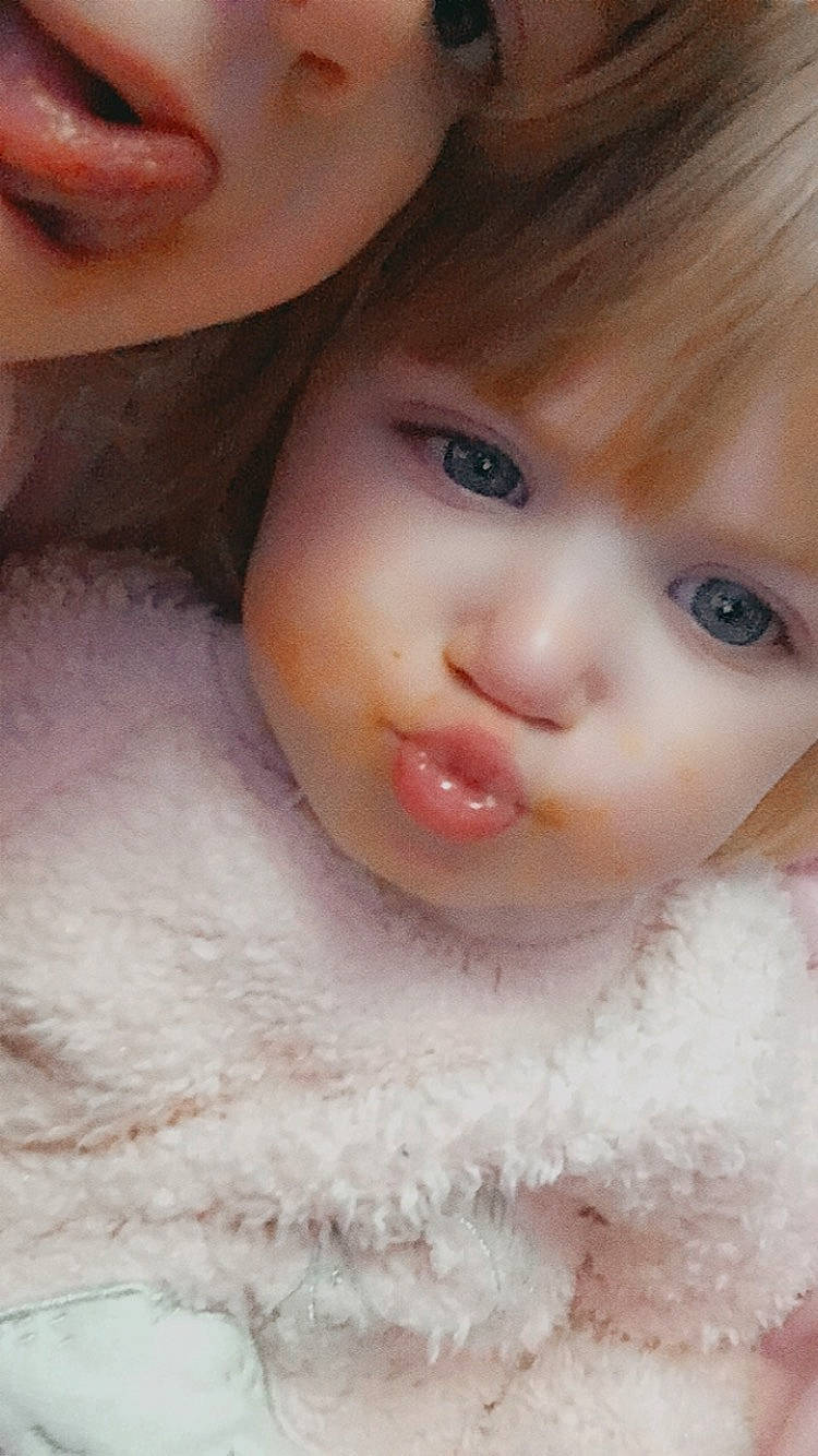 Paisley-anne joined the competition — help win amazing prizes! baby, brown_hair, cheek, child, chin, close_up, doll, eye, eyebrow, eyelash, face, forehead, hair, head, iris, lip, mouth, nose, person, skin