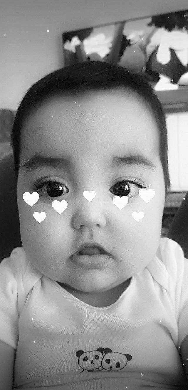 Zulfikar a rejoint le concours — aidez-le/la à gagner de superbes lots ! baby, baby_toddler_clothing, black_hair, cheek, child, chin, ear, eye, eyebrow, eyelash, forehead, iris, jaw, light_fixture, lip, neck, nose, person, skin, toddler