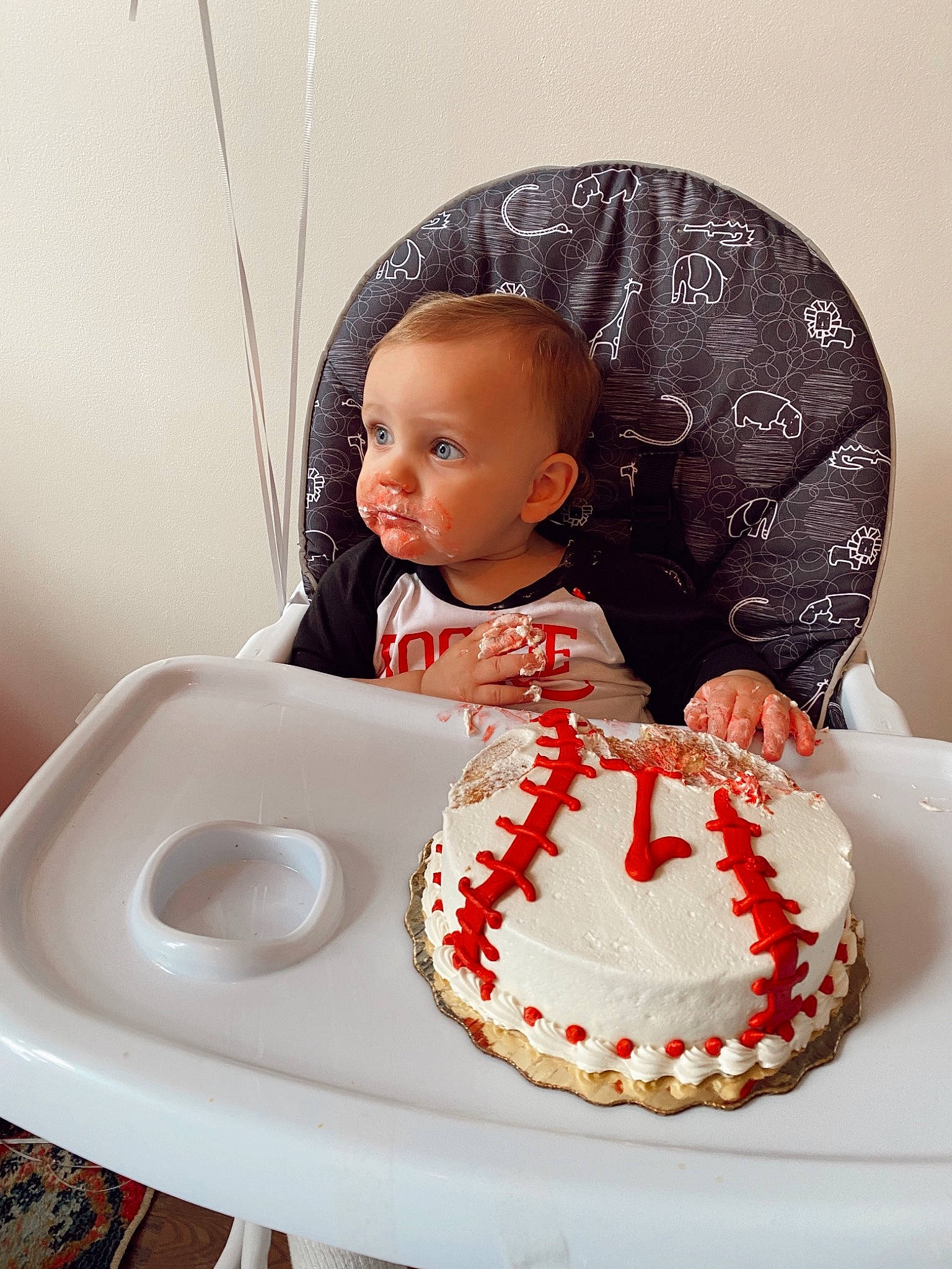 Ledger joined the competition — help win amazing prizes! baby, birthday_cake, buttercream, cake, cake_decorating, cake_decorating_supply, child, cuisine, dishware, food, happy, icing, person, plate, sugar_cake, sugar_paste, table, tableware, toddler, wedding_ceremony_supply