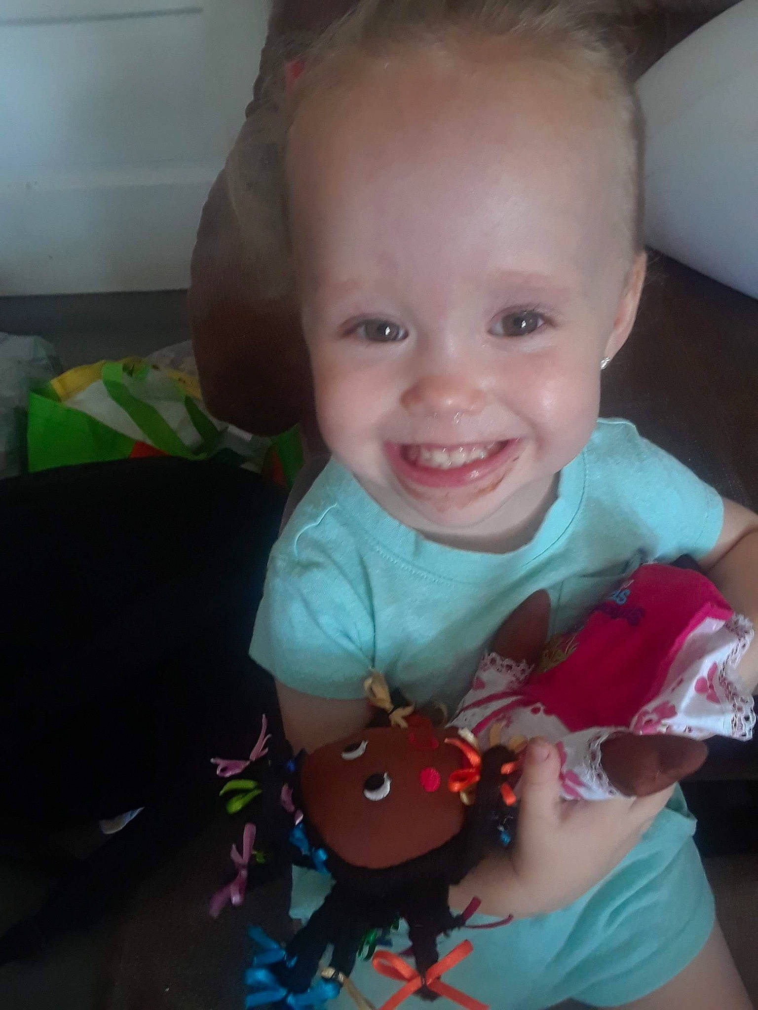 Avahlynn is registered to the contest to win money with this photo: baby, cheek, child, ear, eye, face, facial_expression, finger, head, joy, lip, mouth, neck, person, play, skin, smile, toddler, tooth