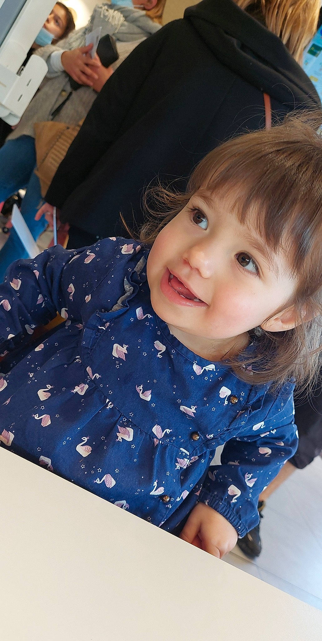 Inaya participe au concours pour gagner de l'argent avec cette photo : baby_toddler_clothing, beauty, black_hair, cheek, chin, cool, electric_blue, eyebrow, eyelash, forehead, fun, happy, human_body, iris, lip, nose, person, skin, sleeve, smile