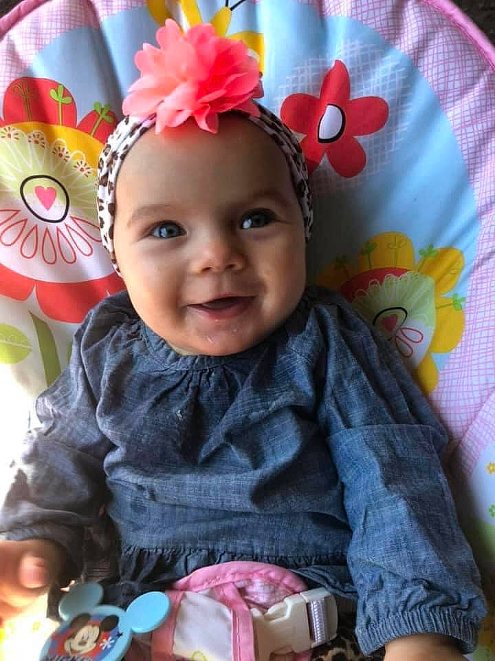 Antoinette joined the competition — help win amazing prizes! baby, baby_toddler_clothing, child, fashion_accessory, hair_accessory, headband, headgear, headwear, joy, person, pink, play, toddler