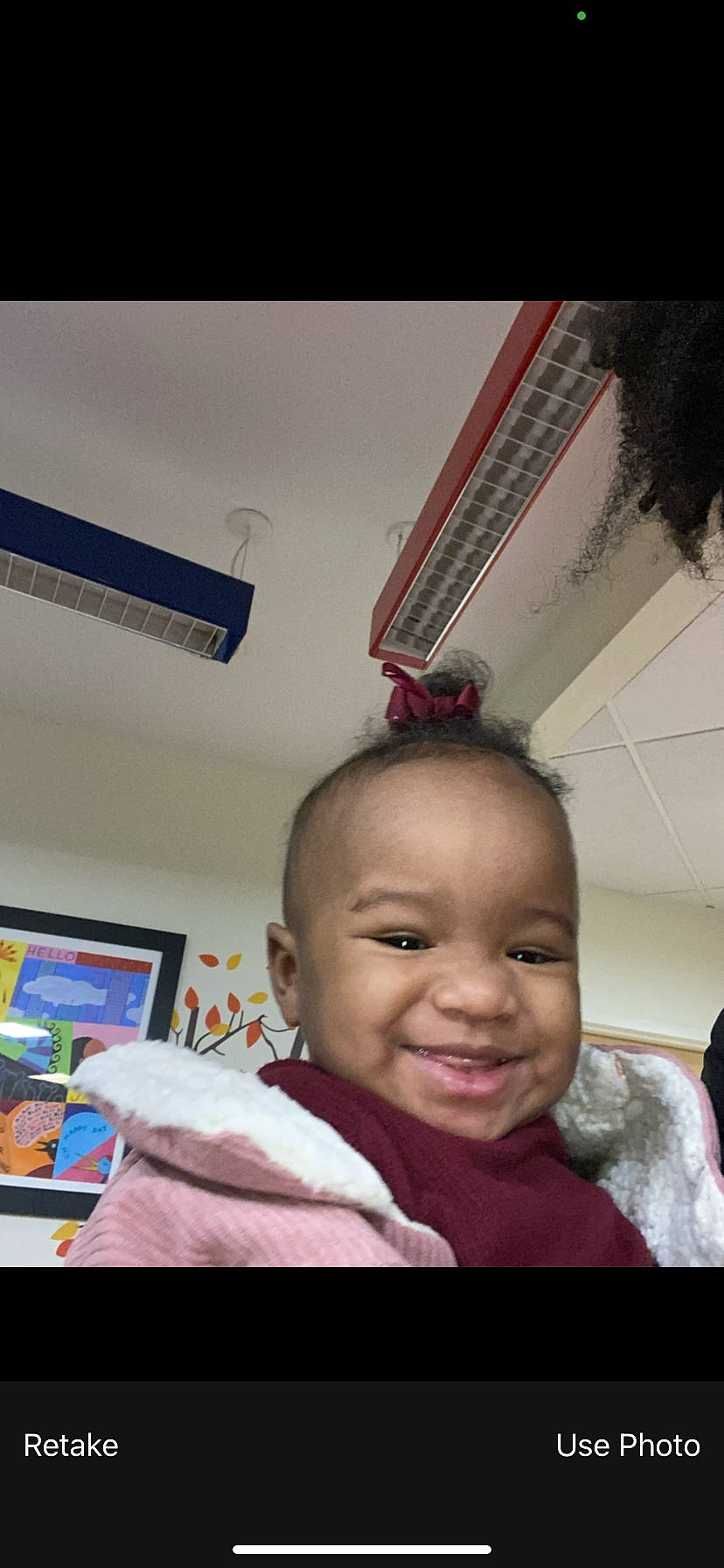 Yara is registered to the contest to win money with this photo: baby, ceiling, cheek, child, ear, eyebrow, eyelash, fun, happy, head, joy, magenta, mouth, nose, person, room, smile, toddler