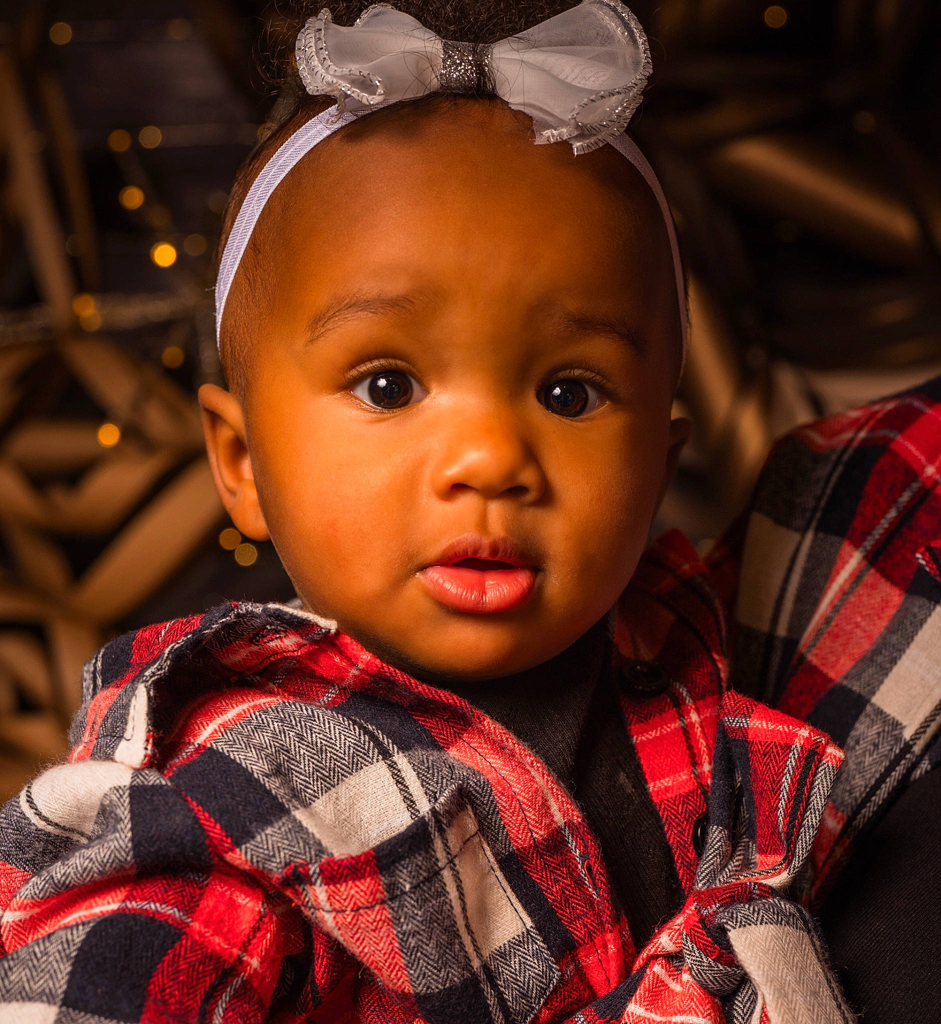Yara joined the competition — help win amazing prizes! baby, baby_toddler_clothing, cheek, child, close_up, ear, eyelash, flash_photography, fun, happy, headband, headpiece, lip, nose, pattern, person, plaid, tartan, toddler, tradition