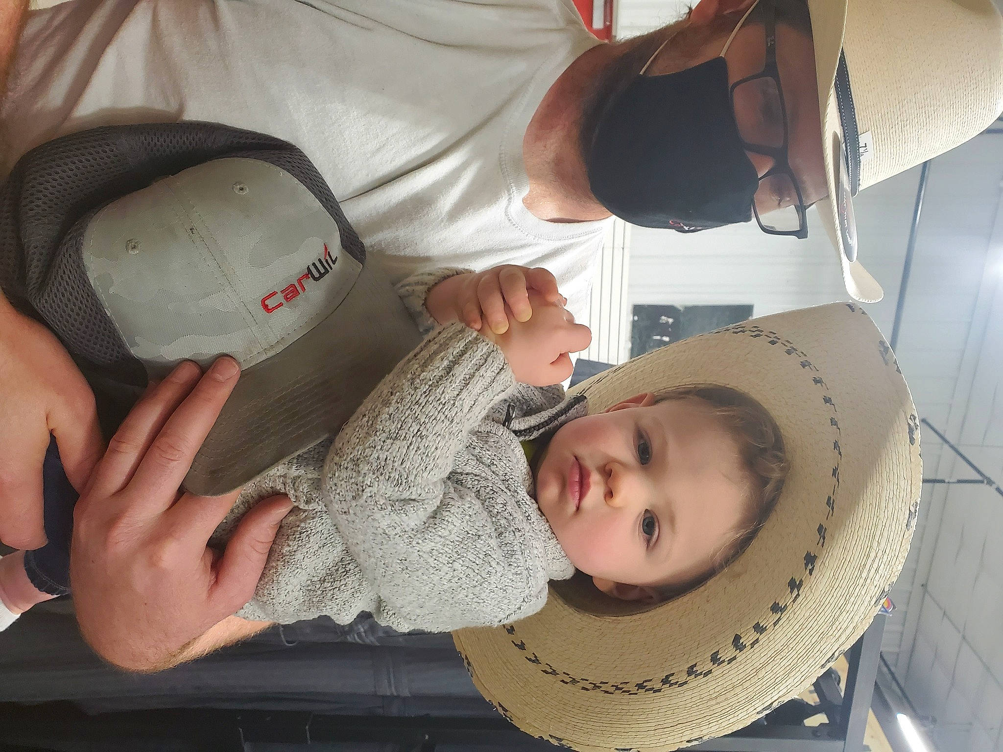 Jackson is registered to the contest to win money with this photo: baby, baby_products, baby_toddler_clothing, child, comfort, eyewear, finger, fun, gesture, hand, headgear, helmet, nail, nap, organ, person, personal_protective_equipment, room, sports_equipment, thumb