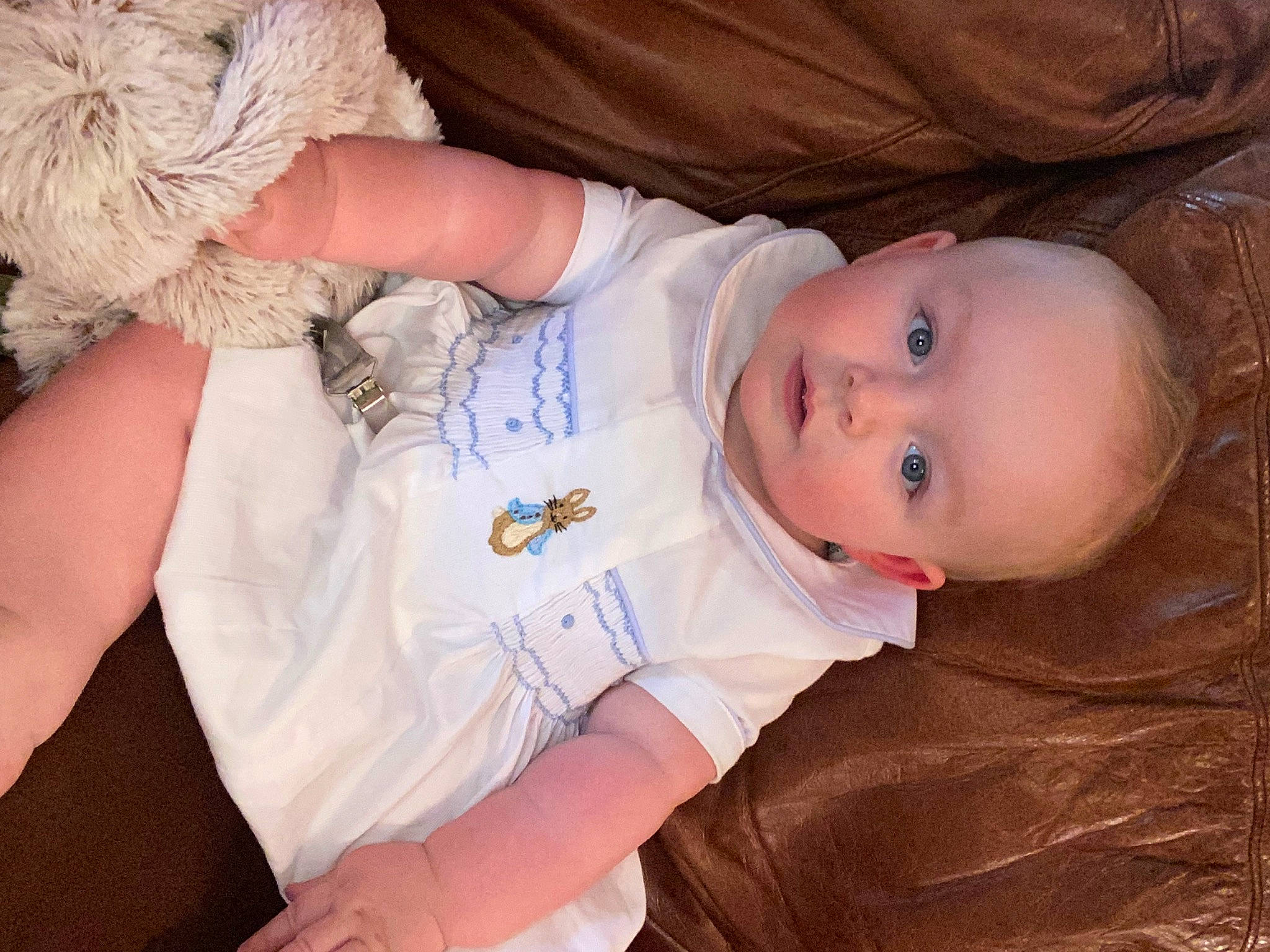 Win is registered to the contest to win money with this photo: abdomen, baby, baby_toddler_clothing, cheek, child, comfort, dress, gesture, happy, human_body, iris, nose, pattern, person, sitting, skin, sleeve, textile, toddler, tree