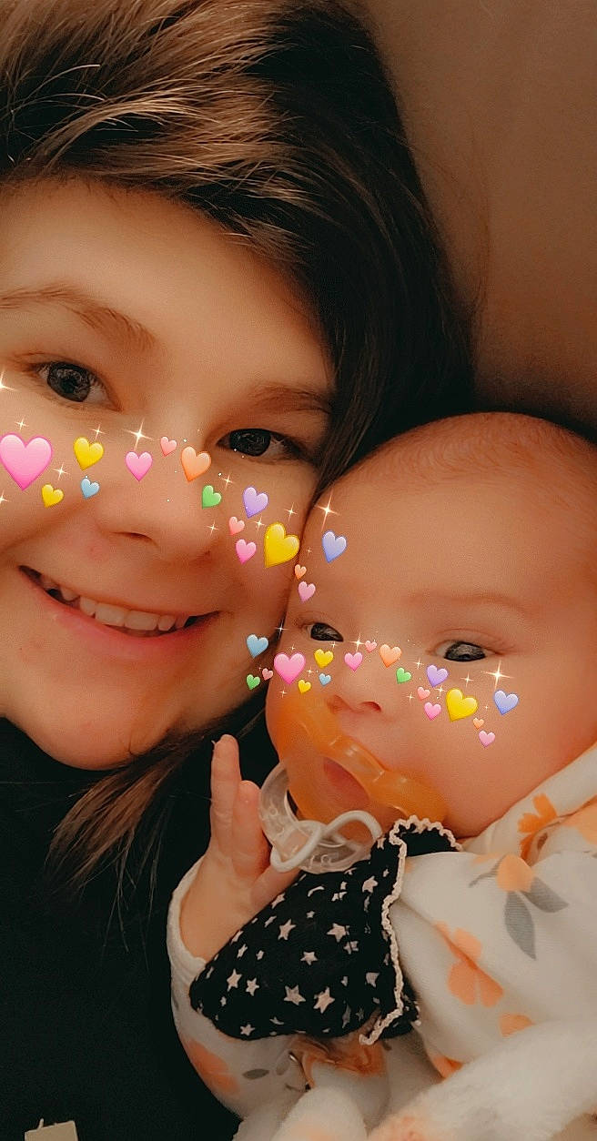 Shaylynn is registered to the contest to win money with this photo: black_hair, cheek, ear, eye, eyebrow, eyelash, finger, forehead, gesture, hair, happy, iris, joy, lip, mouth, neck, nose, person, pink, skin