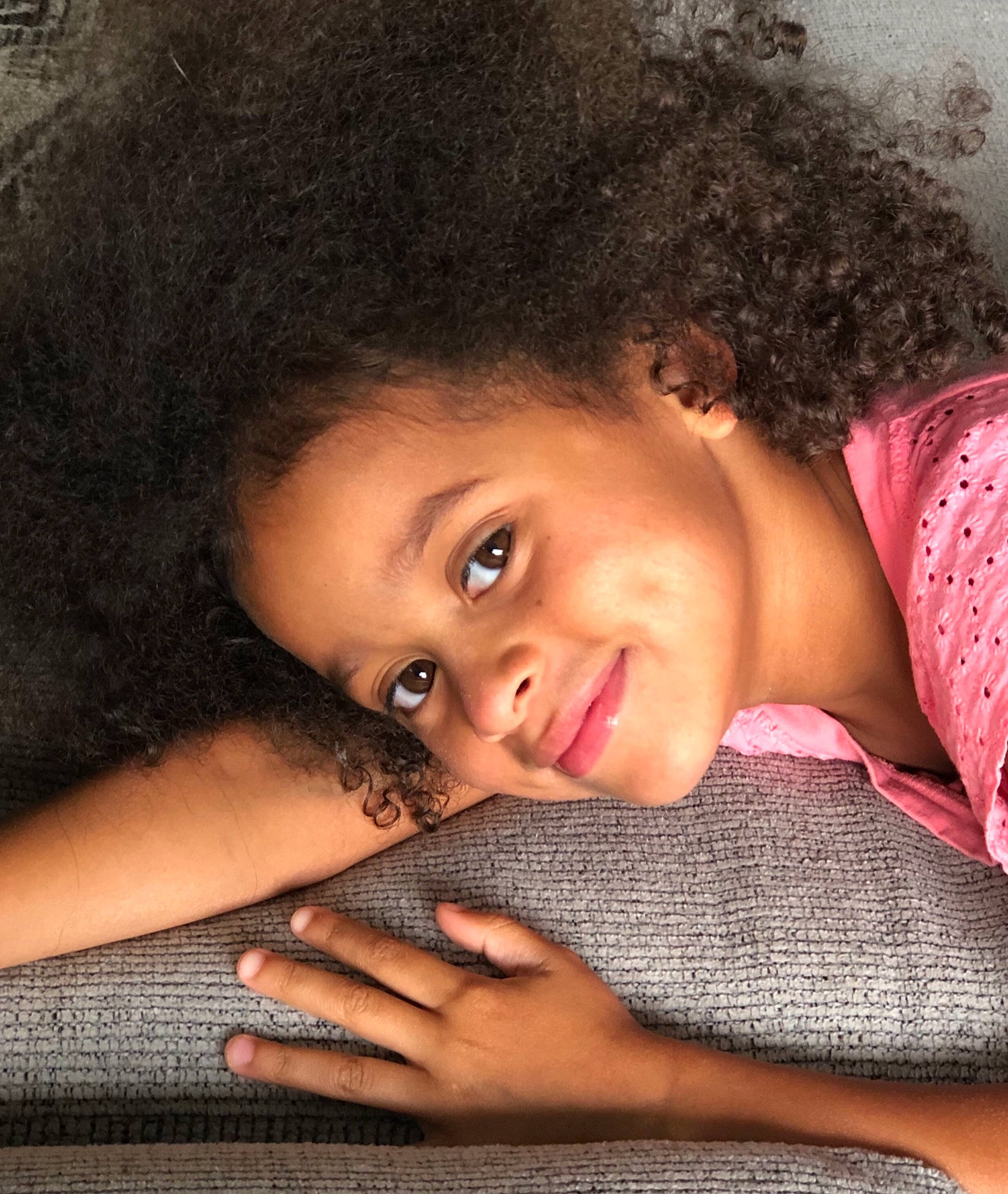 Arianna joined the competition — help win amazing prizes! afro, beauty, black_hair, cheek, child, chin, eye, eyebrow, face, forehead, hair, hairstyle, human, joy, lip, long_hair, neck, nose, person, photography