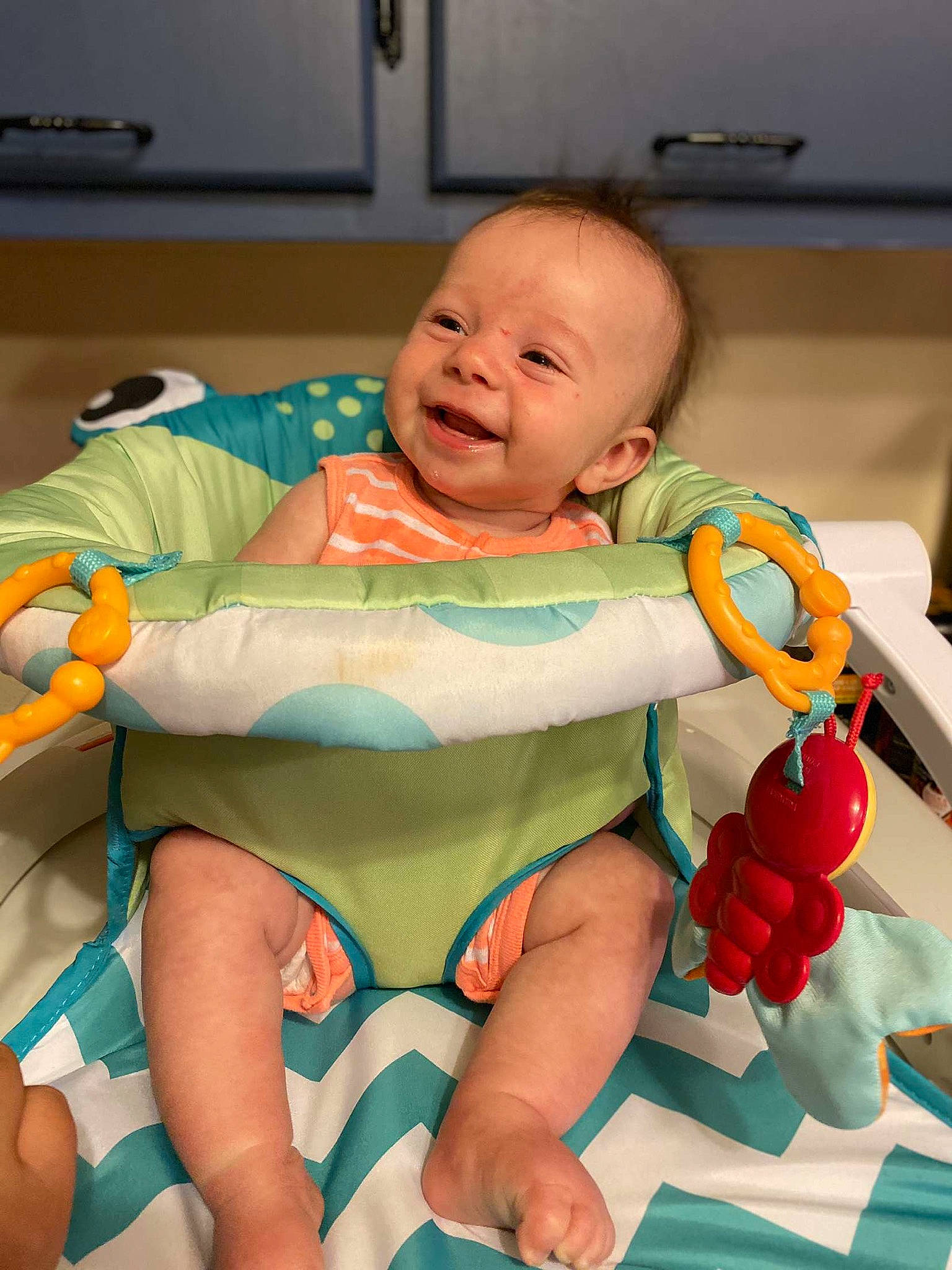 Huxley joined the competition — help win amazing prizes! baby, baby_products, birth, child, facial_expression, person, play, product, skin, smile, toddler