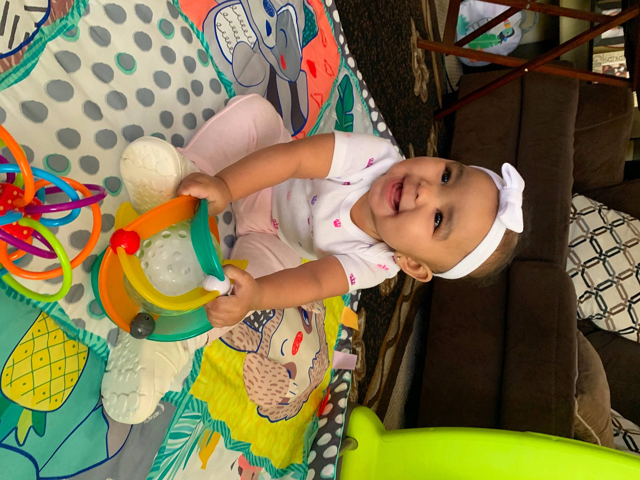 Auria H joined the competition — help win amazing prizes! baby, baby_toddler_clothing, child, community, event, fun, happy, hat, headwear, human, joy, leisure, mammal, pattern, person, play, product, room, smile, t_shirt