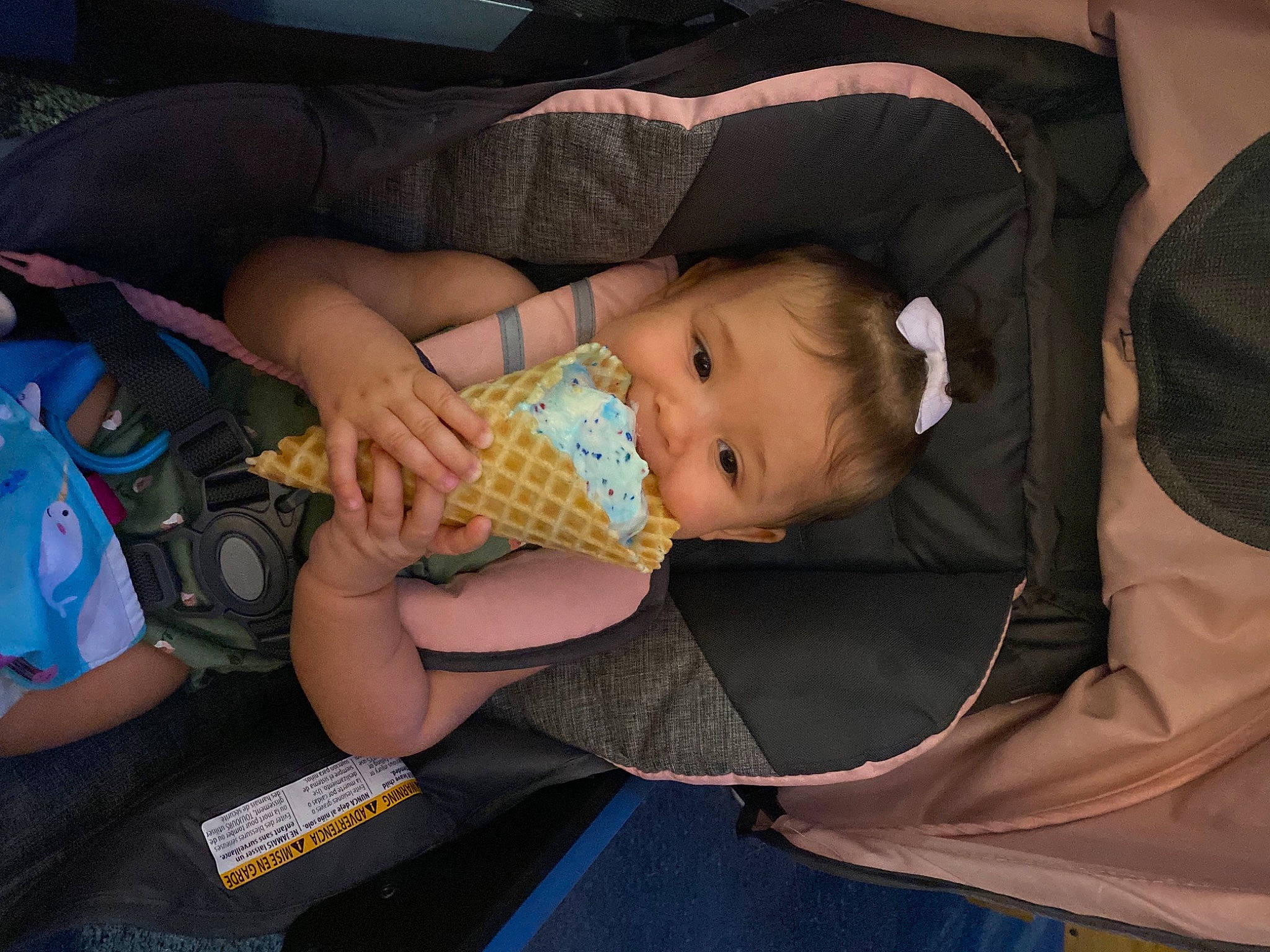 Akira joined the competition — help win amazing prizes! baby, baby_carriage, baby_in_car_seat, baby_products, baby_toddler_clothing, car_seat, cheek, child, comfort, finger, fun, iris, lap, mouth, person, room, sitting, skin, sleep, toddler