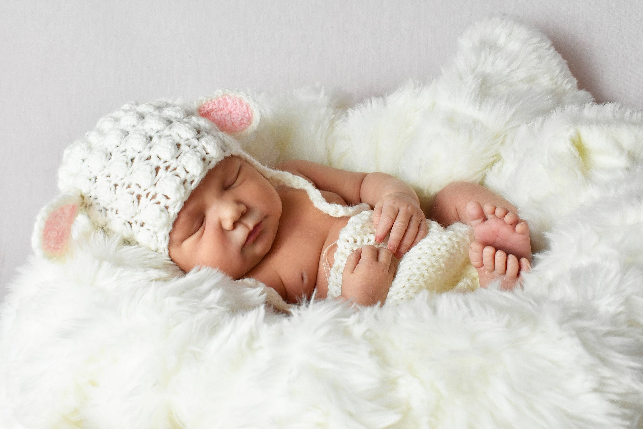 Harlie joined the competition — help win amazing prizes! baby, baby_sleeping, bedtime, child, comfort, fashion_accessory, fur, hair_accessory, headgear, headwear, nap, person, photograph, photography, portrait_photography, skin, sleep, textile, toddler