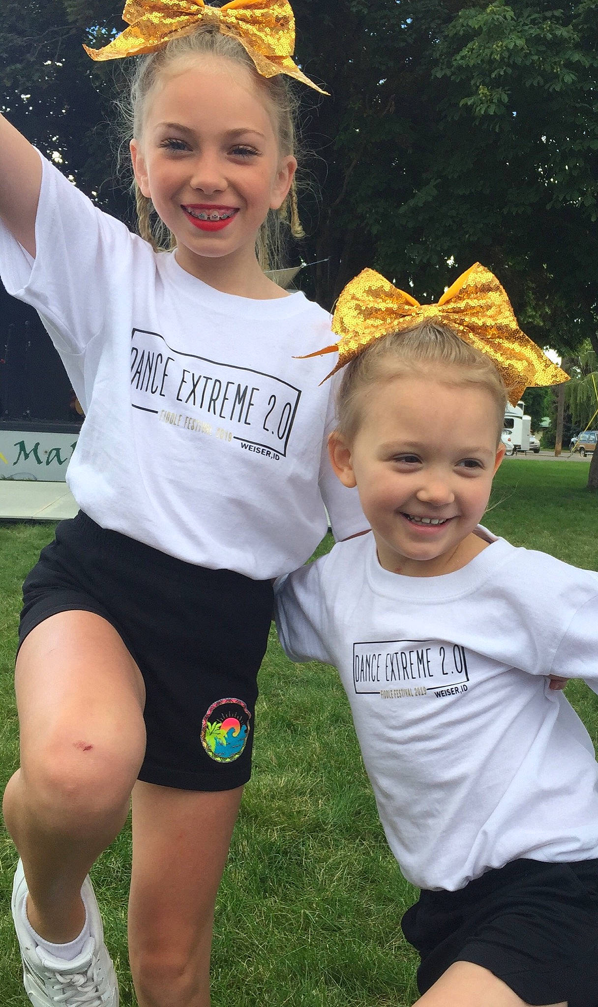 Karlee joined the competition — help win amazing prizes! child, fun, joy, person, shorts, sibling, smile, style, t_shirt