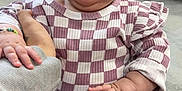 Ivy is registered to the contest to win money with this photo: baby, babylaughing, bodypart, clothing, couch, cushion, dress, face, furniture, happy, hat, head, homedecor, laughing, pants, person, photography, portrait, sitting, smile