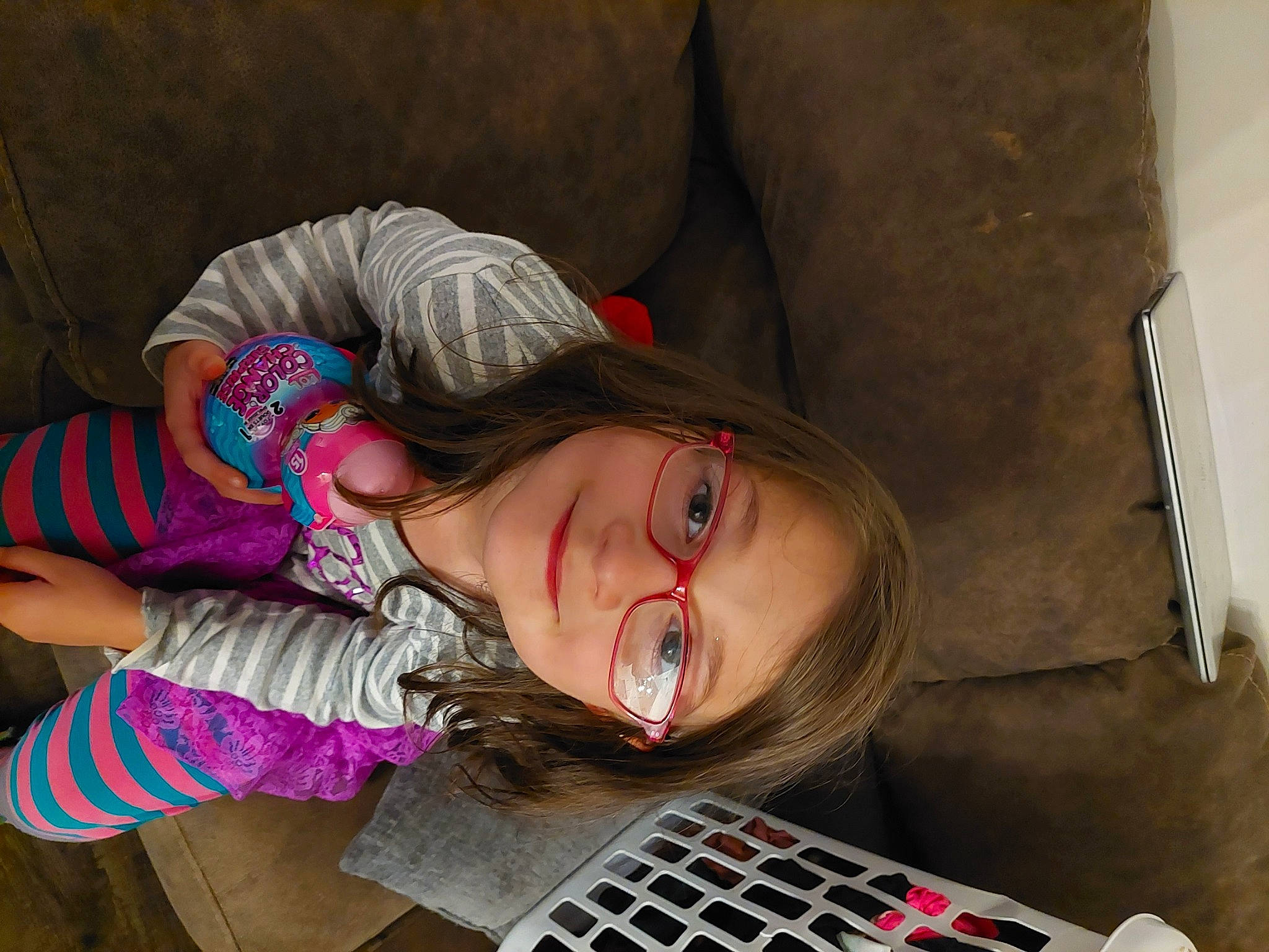 Bella joined the competition — help win amazing prizes! child, comfort, eyelash, eyewear, fun, happy, hat, iris, joy, leisure, lip, magenta, mouth, nose, pattern, person, portrait_photography, sitting, skin, smile