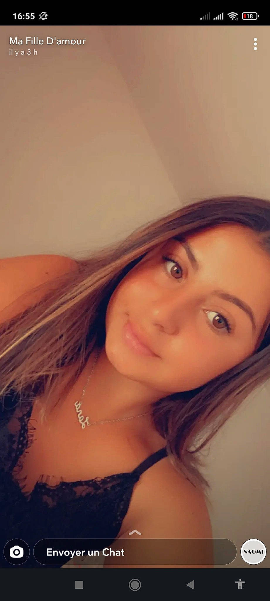 Lana participe au concours pour gagner de l'argent avec cette photo : beauty, black_hair, brassiere, cheek, chest, eyebrow, eyelash, flash_photography, happy, jaw, layered_hair, lingerie_top, lip, long_hair, neck, nose, person, selfie, shoulder, skin