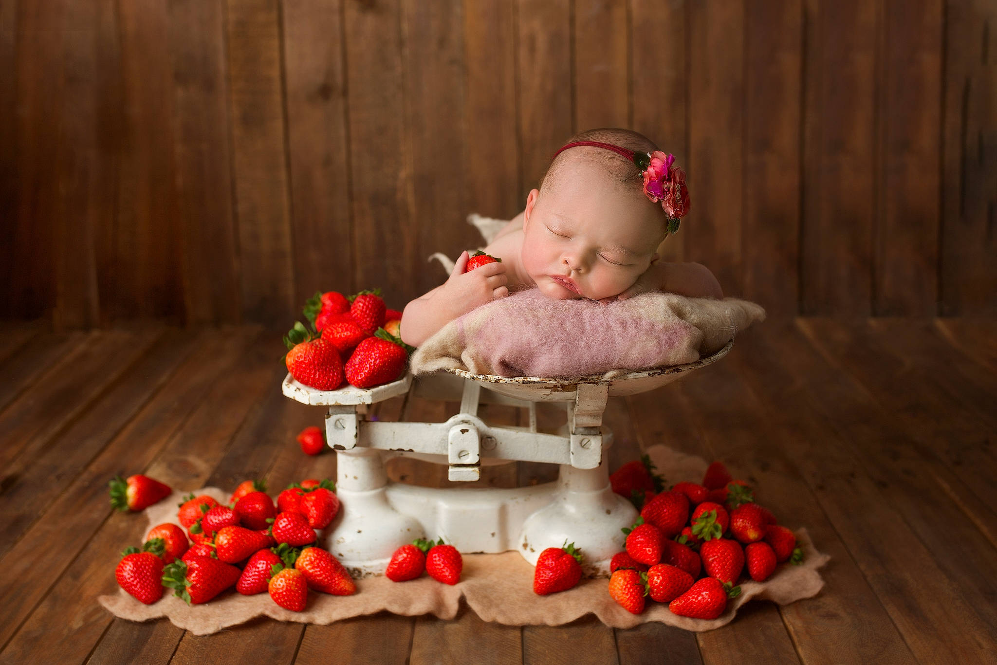 Elodie joined the competition — help win amazing prizes! baby, baby_toddler_clothing, bush_tomato, cherry_tomatoes, doll, food, fruit, local_food, natural_foods, orange, person, plant, plum_tomato, produce, red, rose, toddler, toy, vegetable, whole_food