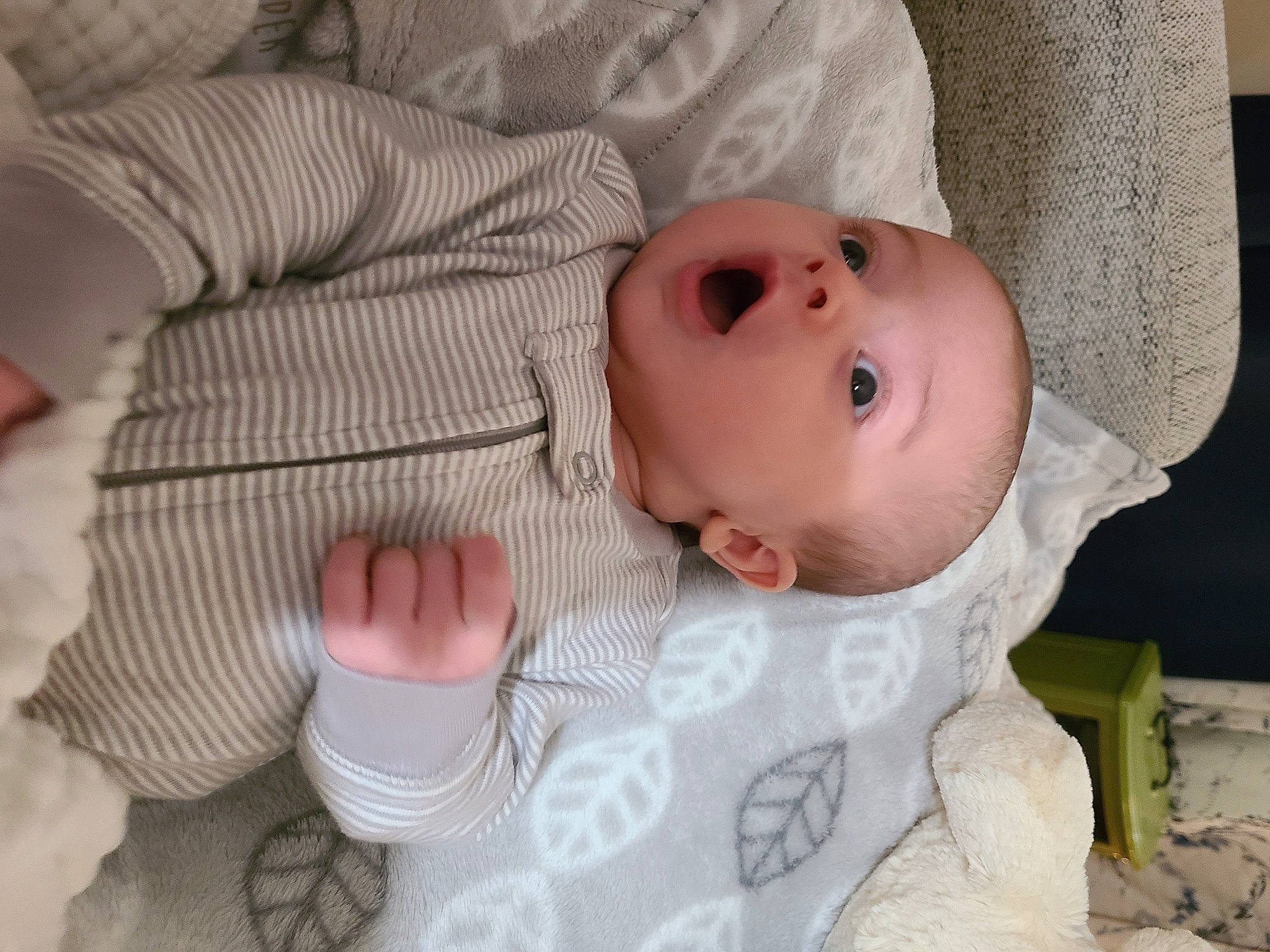 Cullen is registered to the contest to win money with this photo: baby, baby_products, baby_toddler_clothing, cheek, child, comfort, linens, person, toddler