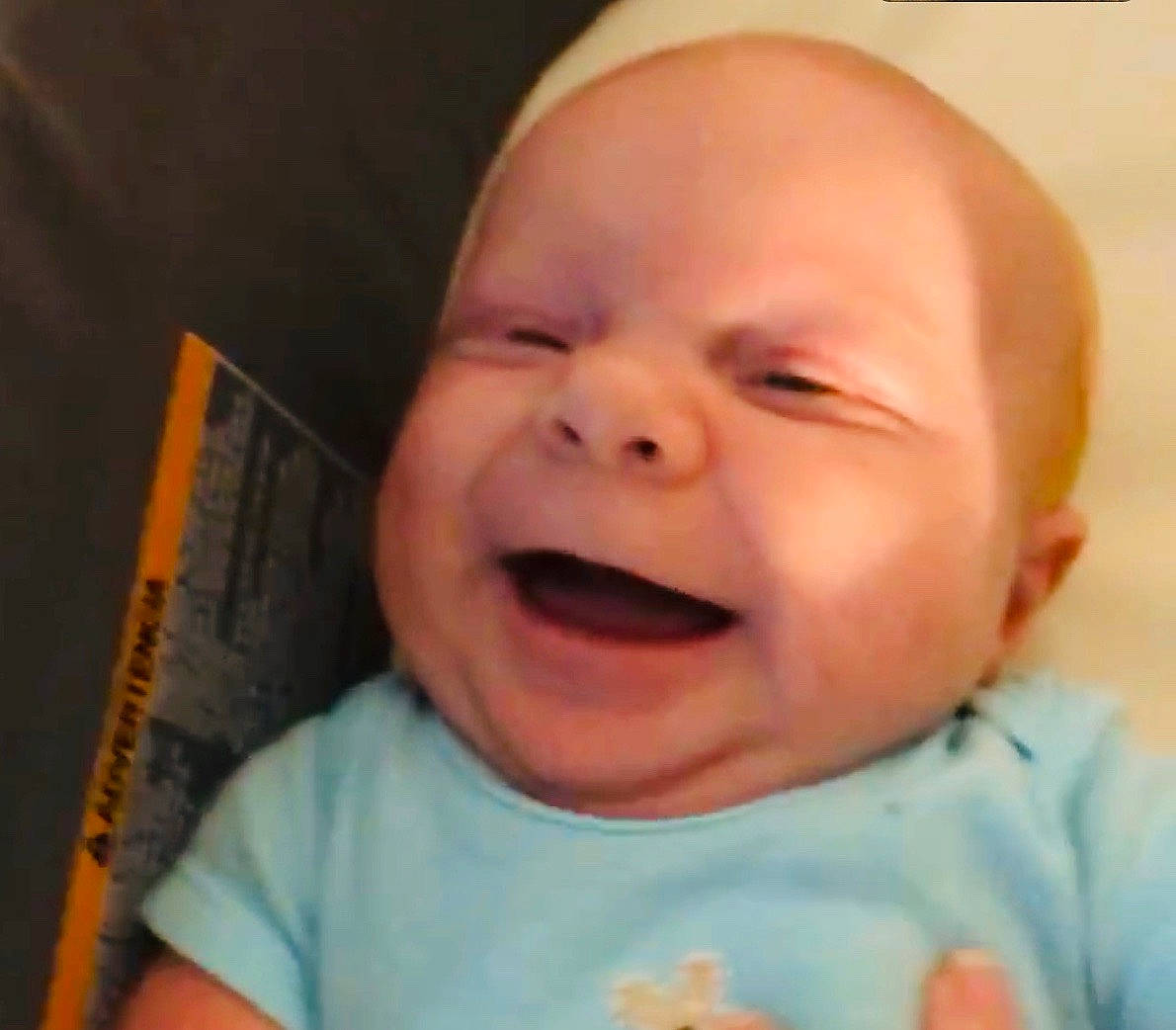 Braeden joined the competition — help win amazing prizes! baby, baby_laughing, baby_making_funny_faces, cheek, child, chin, eye, eyebrow, face, facial_expression, forehead, happy, head, laugh, lip, mouth, nose, person, skin, smile