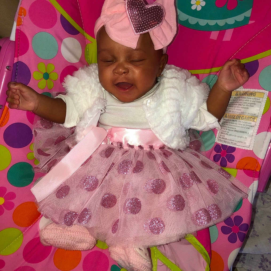 Kaidence joined the competition — help win amazing prizes! baby, baby_toddler_clothing, child, person, pink, toddler