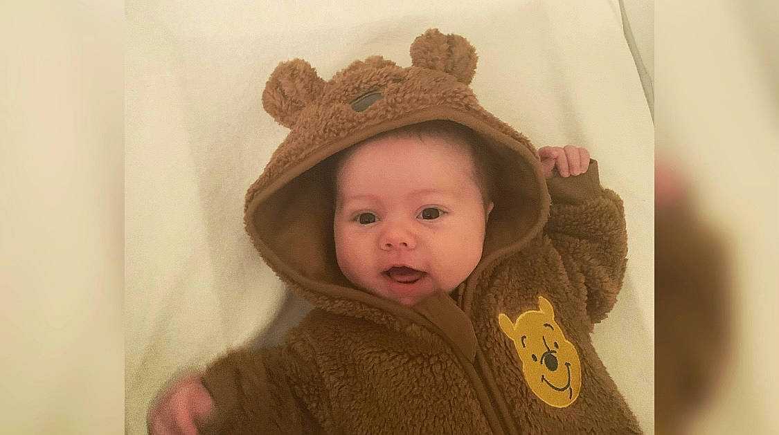 Oliver joined the competition — help win amazing prizes! art, baby, baby_toddler_clothing, cap, cheek, child, clothing, costume_hat, eyebrow, fur, happy, hat, lip, nose, outerwear, person, skin, sleeve, sun_hat, toddler