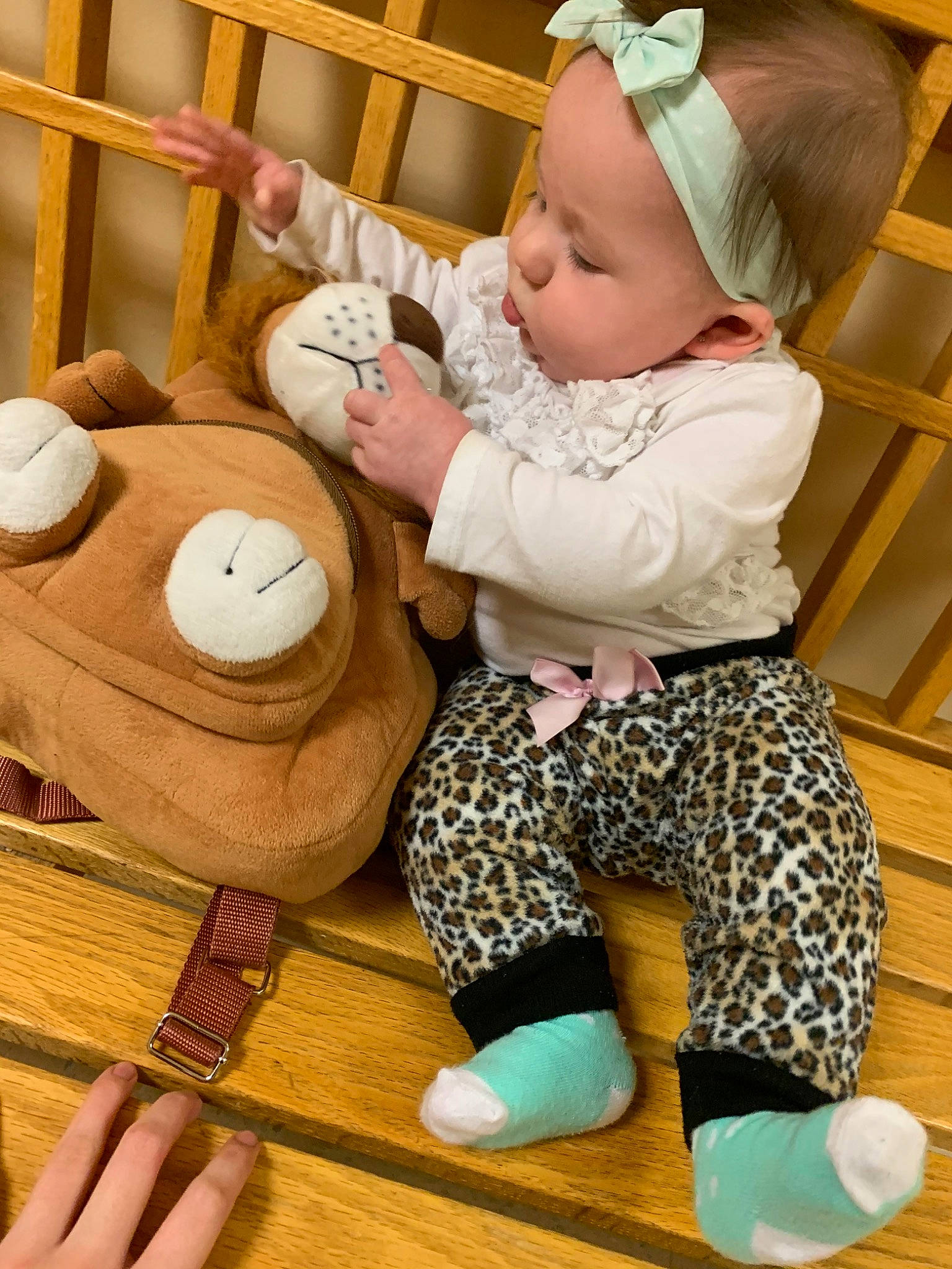 Kynsleigh joined the competition — help win amazing prizes! baby, baby_toys, child, giraffe, giraffidae, person, play, plush, stuffed_toy, toddler, toy