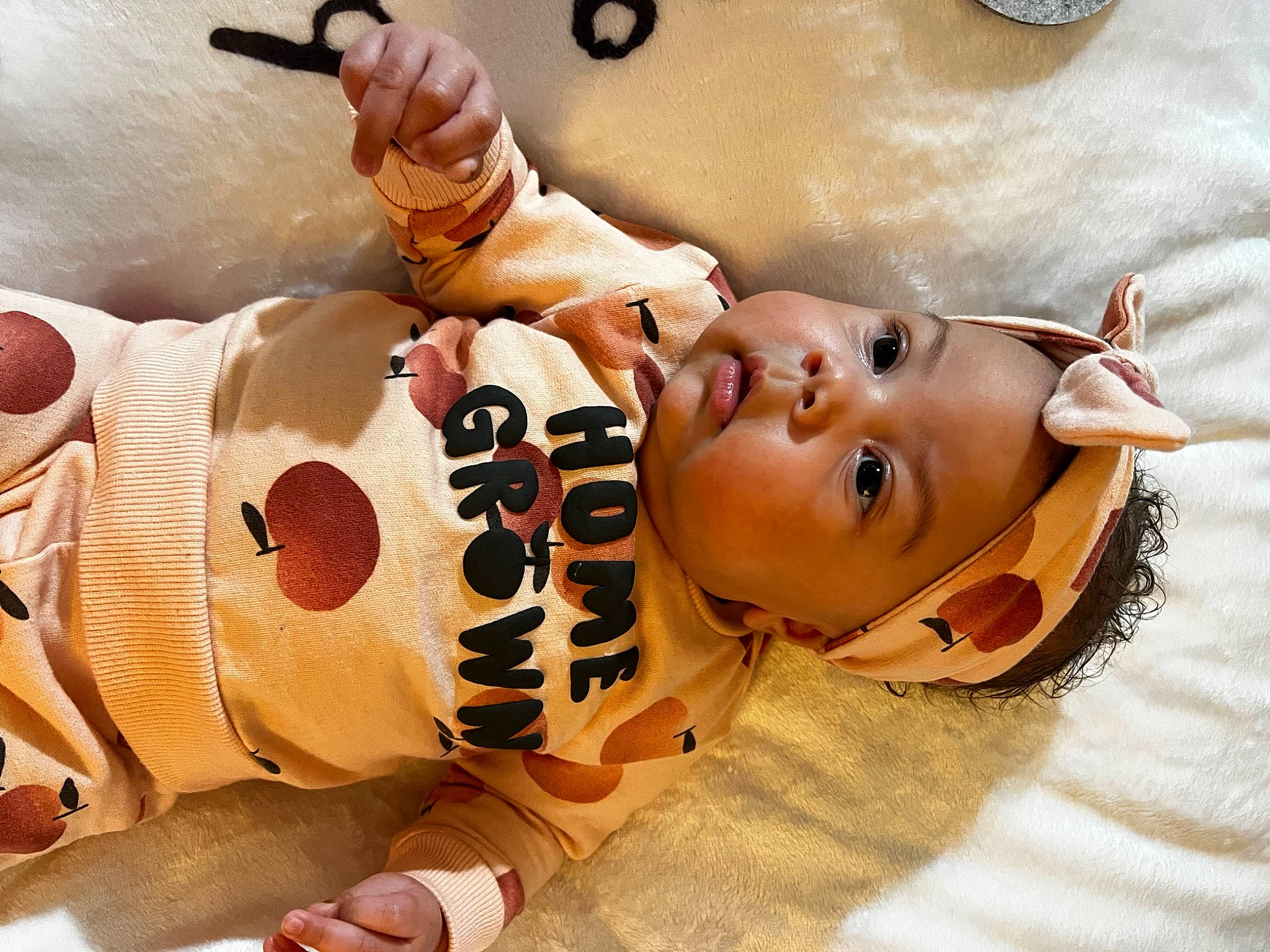 Kensley joined the competition — help win amazing prizes! abdomen, baby, baby_toddler_clothing, cheek, chest, child, eyelash, finger, flesh, gesture, happy, headwear, mouth, nail, nose, person, skin, thumb, toddler, toy