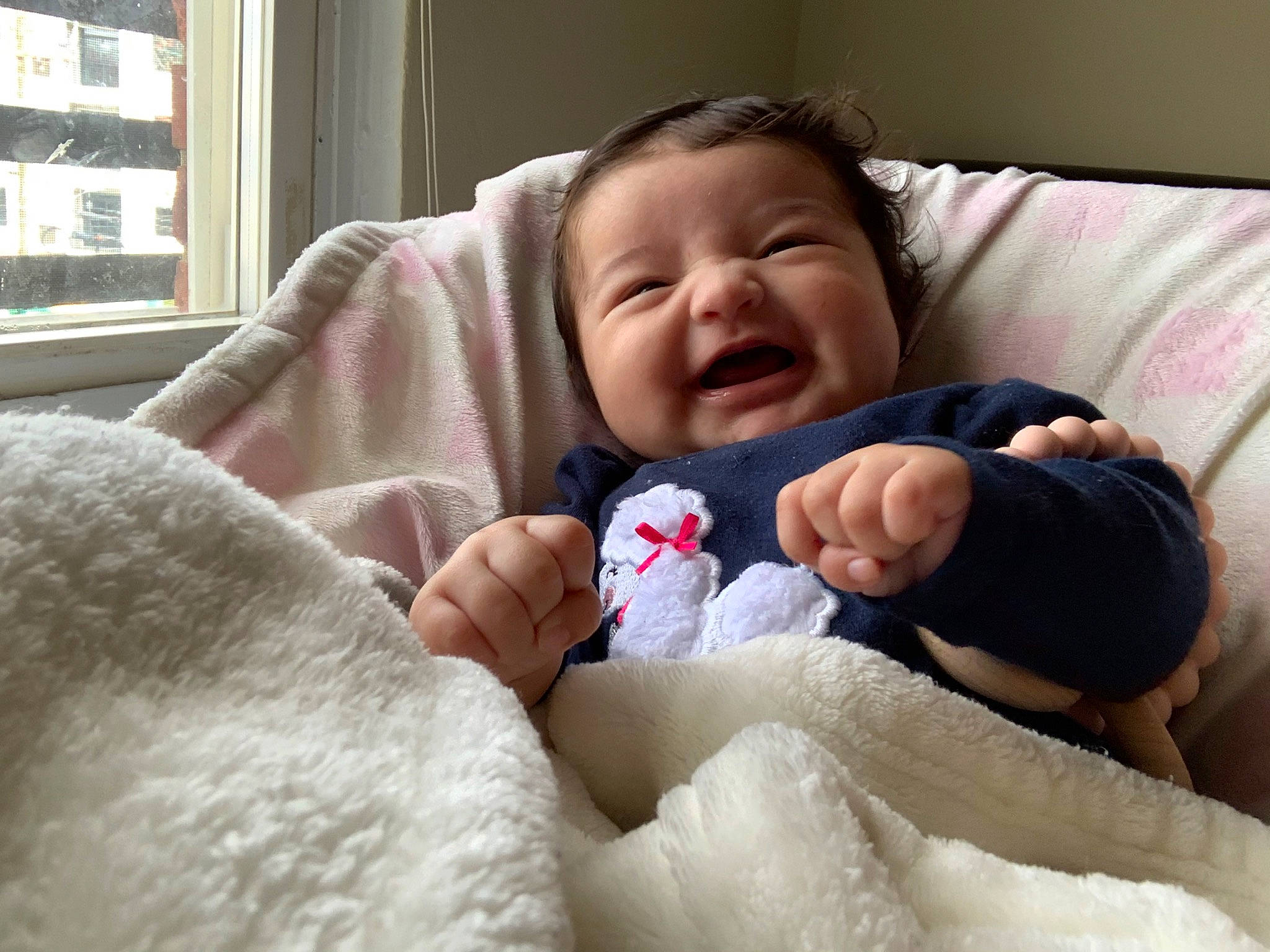 Caylie joined the competition — help win amazing prizes! baby, baby_sleeping, bedtime, birth, child, comfort, hand, head, linens, nap, nose, person, pillow, sleep, textile, toddler