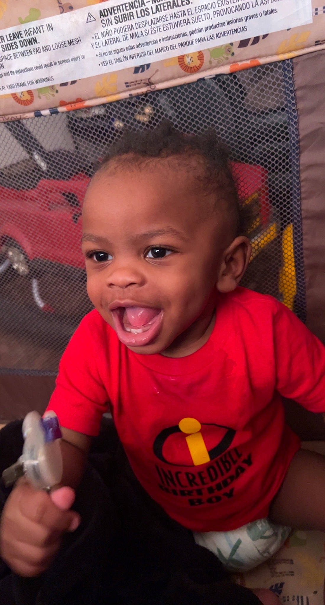 Khofi joined the competition — help win amazing prizes! baby, baby_toddler_clothing, cheek, child, facial_expression, fun, gesture, happy, iris, mouth, nose, organ, person, pink, product, skin, sleeve, smile, t_shirt, thumb