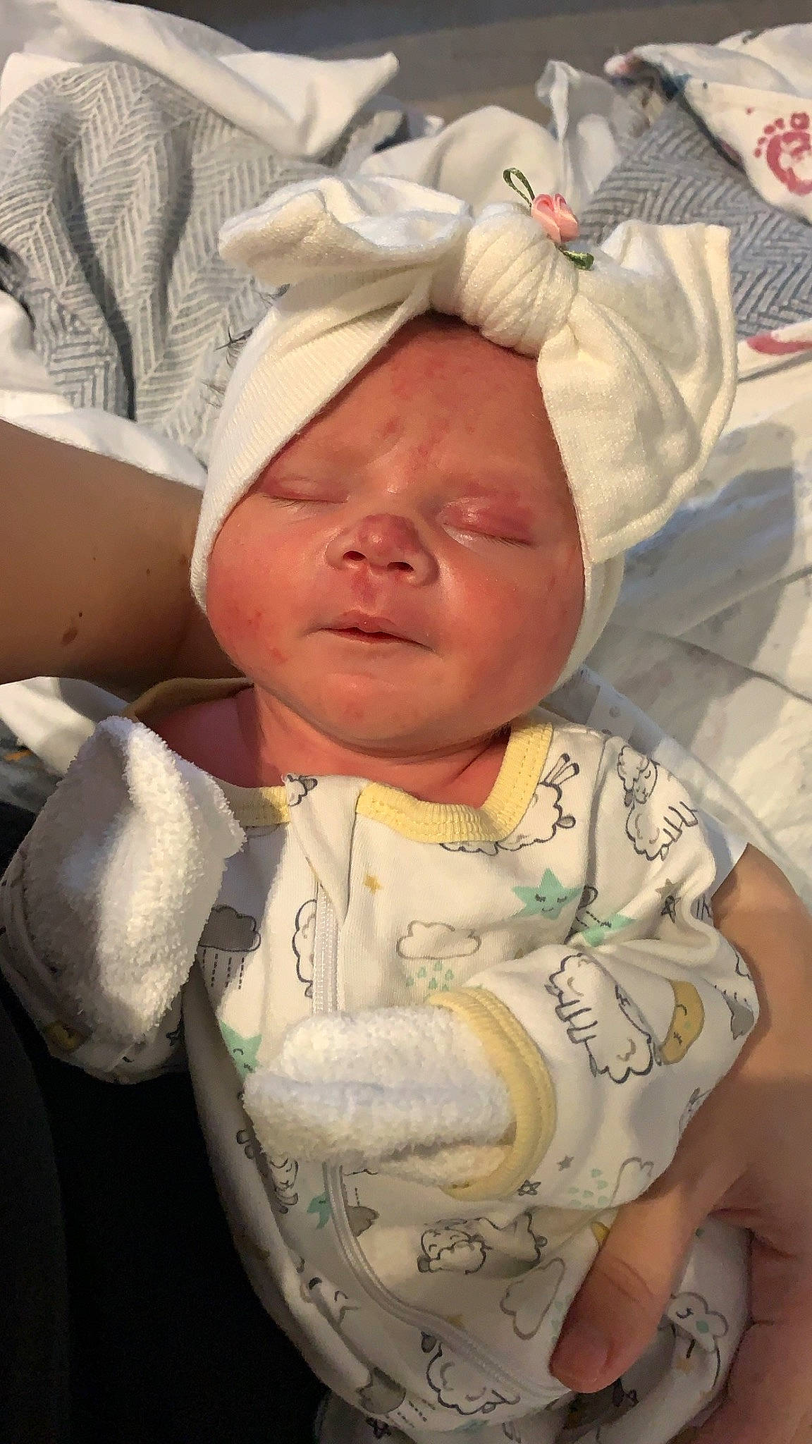 Adalaide joined the competition — help win amazing prizes! baby, baby_products, baby_safety, baby_sleeping, baby_toddler_clothing, bedtime, cheek, child, chin, comfort, gesture, happy, linens, mouth, nose, person, skin, sleeve, thumb, toddler