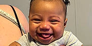 Akiriya joined the competition — help win amazing prizes! accessories, baby, babylaughing, bodypart, clothing, dress, earring, face, happy, head, jewelry, laughing, mouth, necklace, newborn, person, photography, portrait, smile, teeth