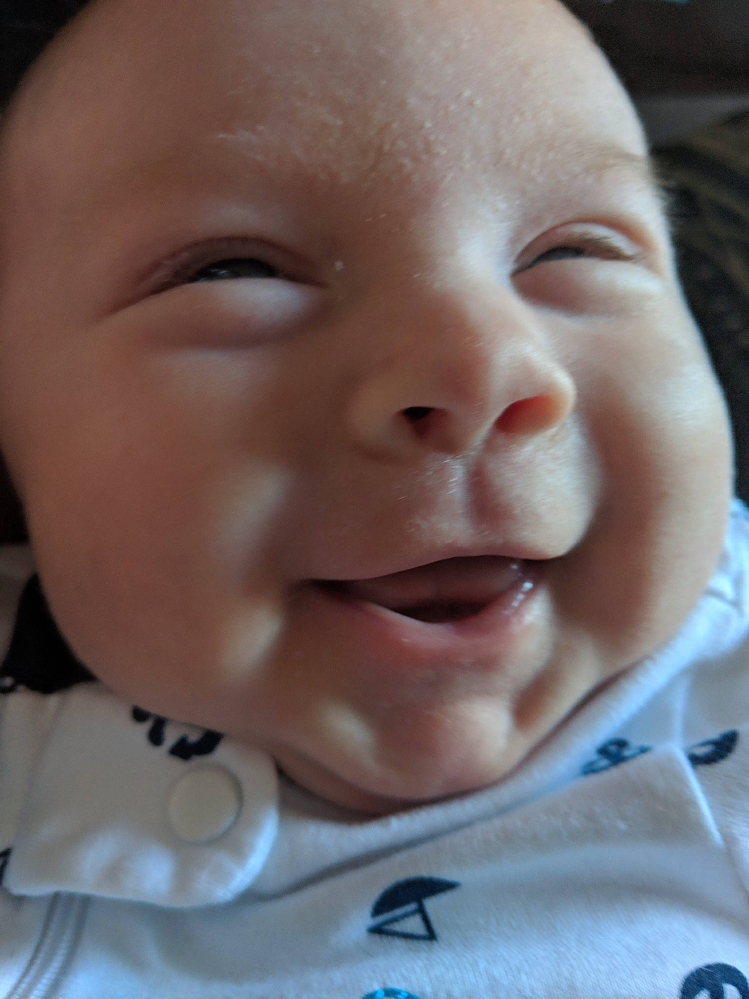 Krystal joined the competition — help win amazing prizes! cheek, child, chin, close_up, eye, face, facial_expression, finger, forehead, head, infant, joy, laughter, lip, mouth, nose, person, skin, smile, toddler