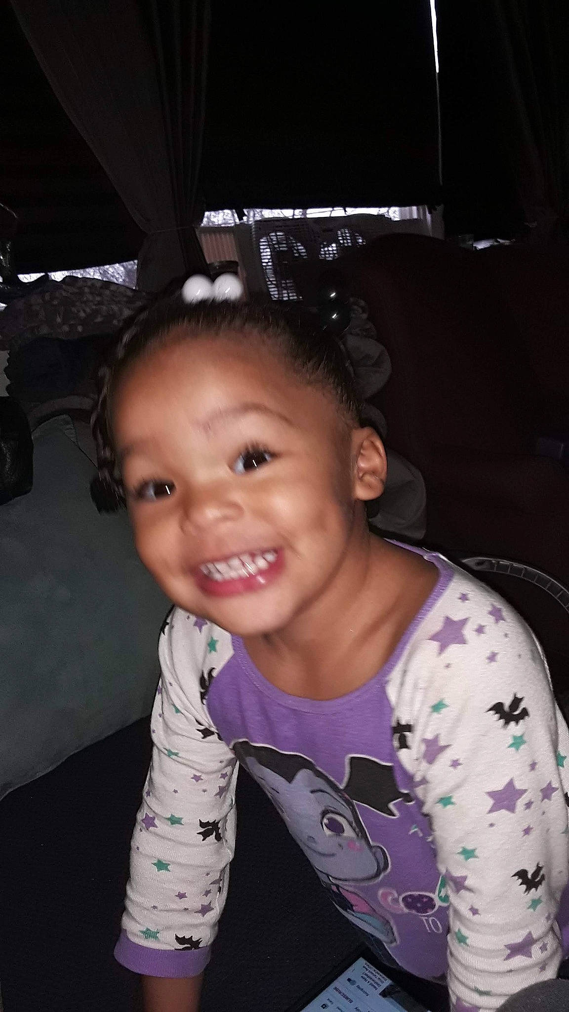 Arianna joined the competition — help win amazing prizes! black_hair, cheek, child, chin, cool, ear, eye, face, facial_expression, forehead, fun, happy, head, joy, nose, person, pink, skin, smile, toddler