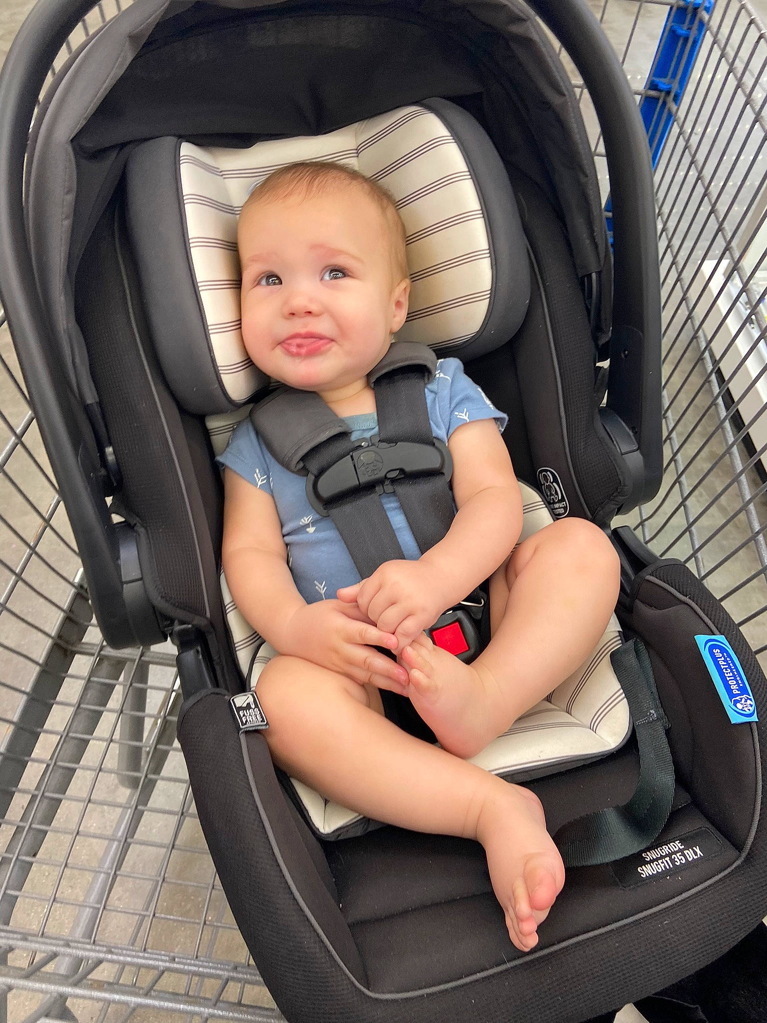Malcolm joined the competition — help win amazing prizes! auto_part, automotive_design, automotive_tire, baby, baby_carriage, baby_products, bag, car_seat, child, comfort, luxury_vehicle, motor_vehicle, person, plant, sitting, smile, thigh, tire, toddler, vehicle_door