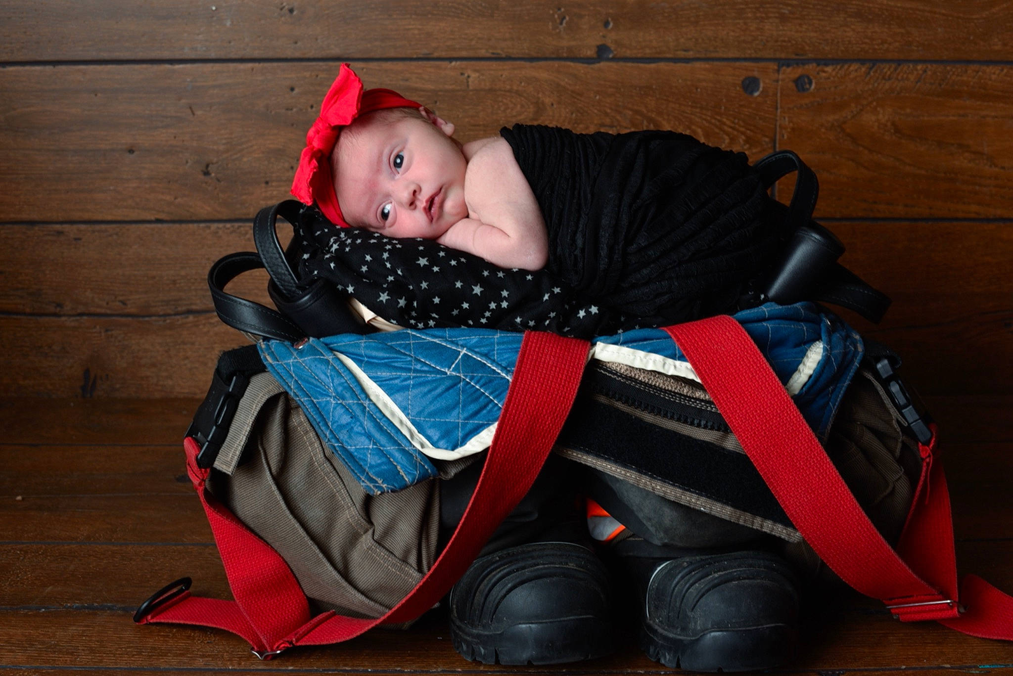 Rainie joined the competition — help win amazing prizes! baby, baby_carriage, baby_products, baby_toddler_clothing, bag, baggage, carmine, child, comfort, costume, electric_blue, flooring, fun, headwear, knee, pattern, person, personal_protective_equipment, sitting, sleeve