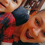 Timéo participe au concours pour gagner de l'argent avec cette photo : baby, babylaughing, bodypart, clothing, couch, face, finger, hand, happy, head, knitwear, laughing, mouth, person, photography, portrait, shelf, smile, sweater, teeth