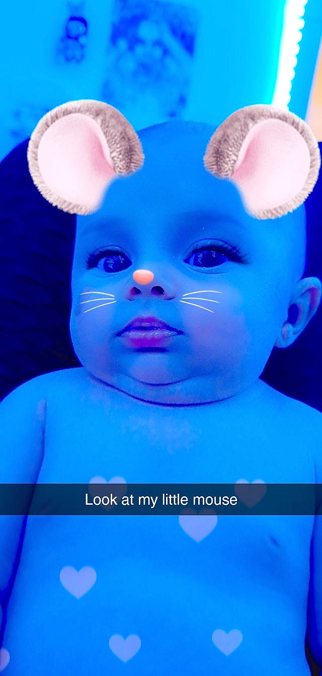 Anastasia is registered to the contest to win money with this photo: animation, azure, baby, baby_toddler_clothing, blue, child, ear, electric_blue, fashion_accessory, fictional_character, flash_photography, fun, happy, magenta, person, photo_caption, pink, purple, toddler, toy