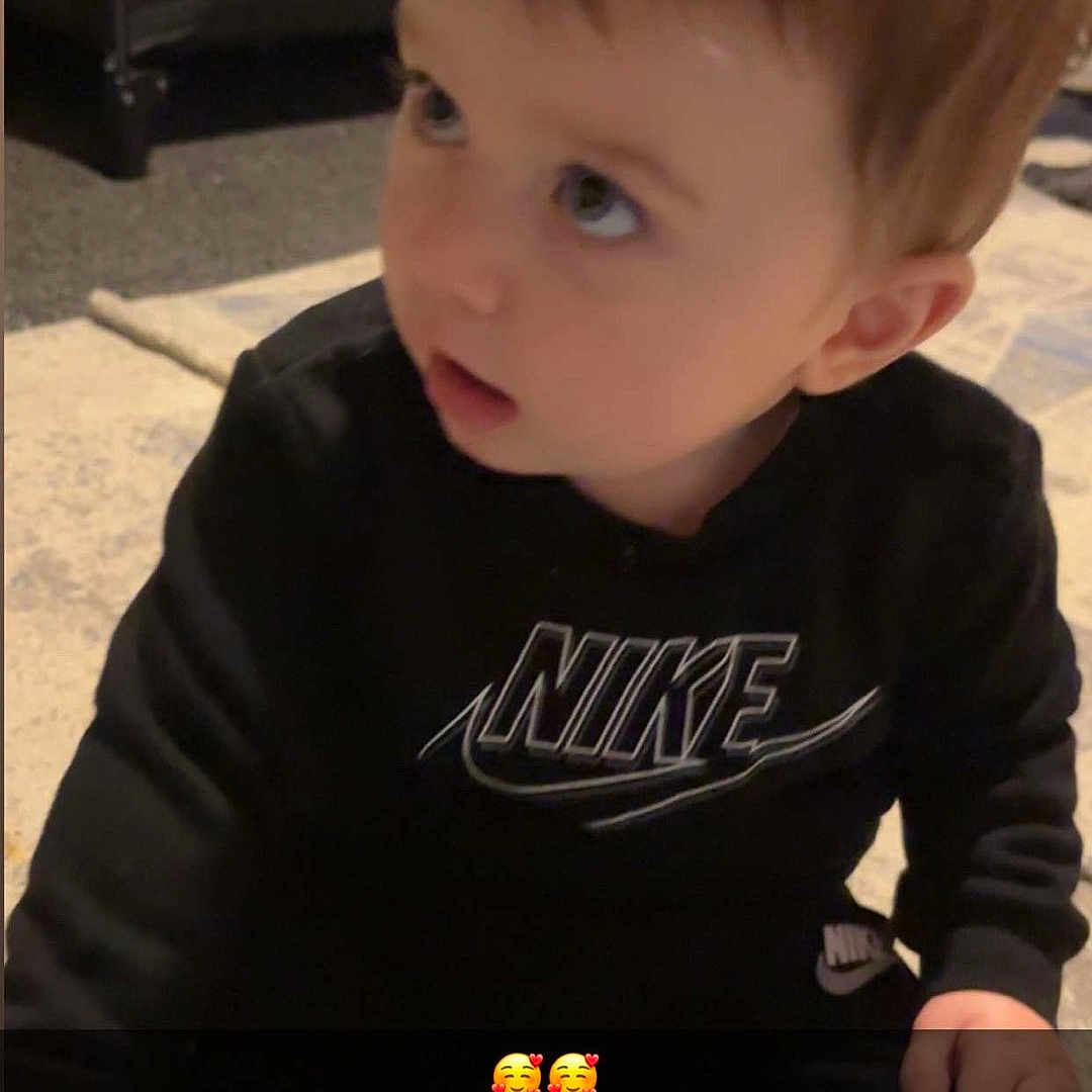 Roman-Paul joined the competition — help win amazing prizes! blonde, bodypart, boy, brownhair, child, clothing, crawling, face, finger, hair, hand, head, male, pants, person, photography, portrait, shirt, sitting, t_shirt