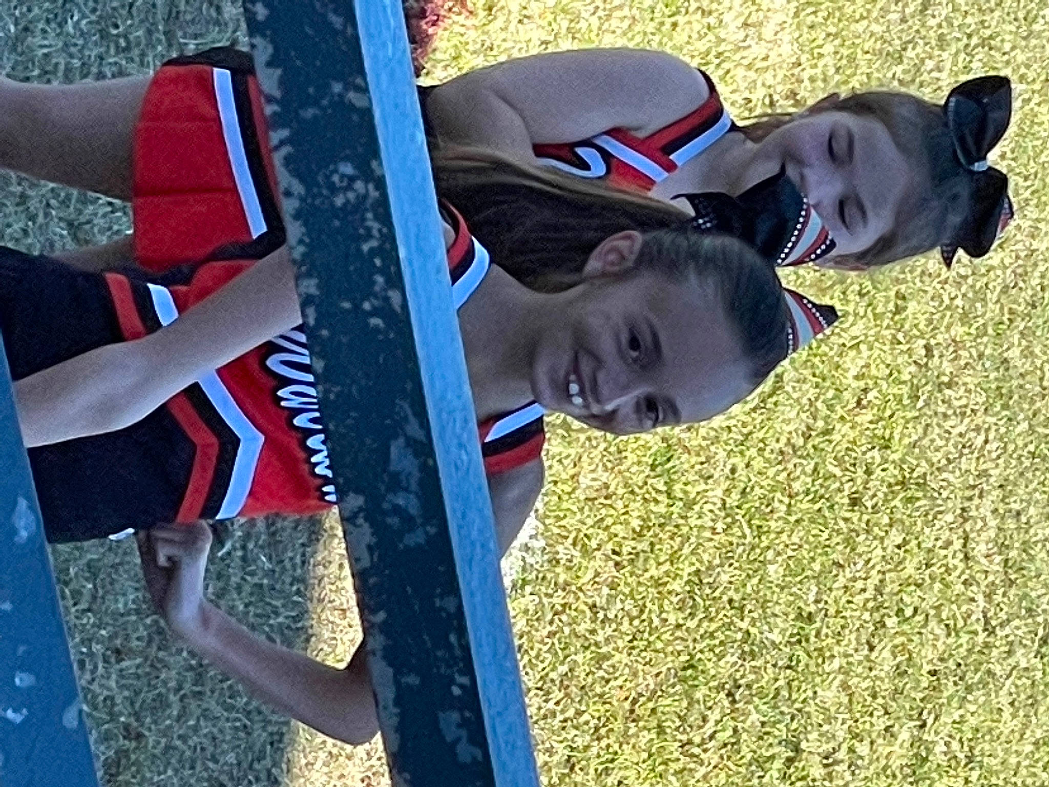 Bella is registered to the contest to win money with this photo: child, eyewear, fashion_accessory, fun, grass, grassland, happy, hat, joy, leisure, people_in_nature, person, recreation, sun_hat, sunglasses, toddler, tree, window