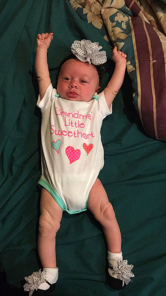 Emmariah joined the competition — help win amazing prizes! abdomen, arm, child, fun, girl, hand, headgear, infant, joint, person, product, smile, toddler, trunk