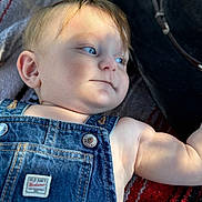 Jake joined the competition — help win amazing prizes! accessories, baby, bodypart, clothing, coat, face, finger, frown, hand, head, jacket, jeans, newborn, pants, person, photography, portrait, sad, t_shirt, vest