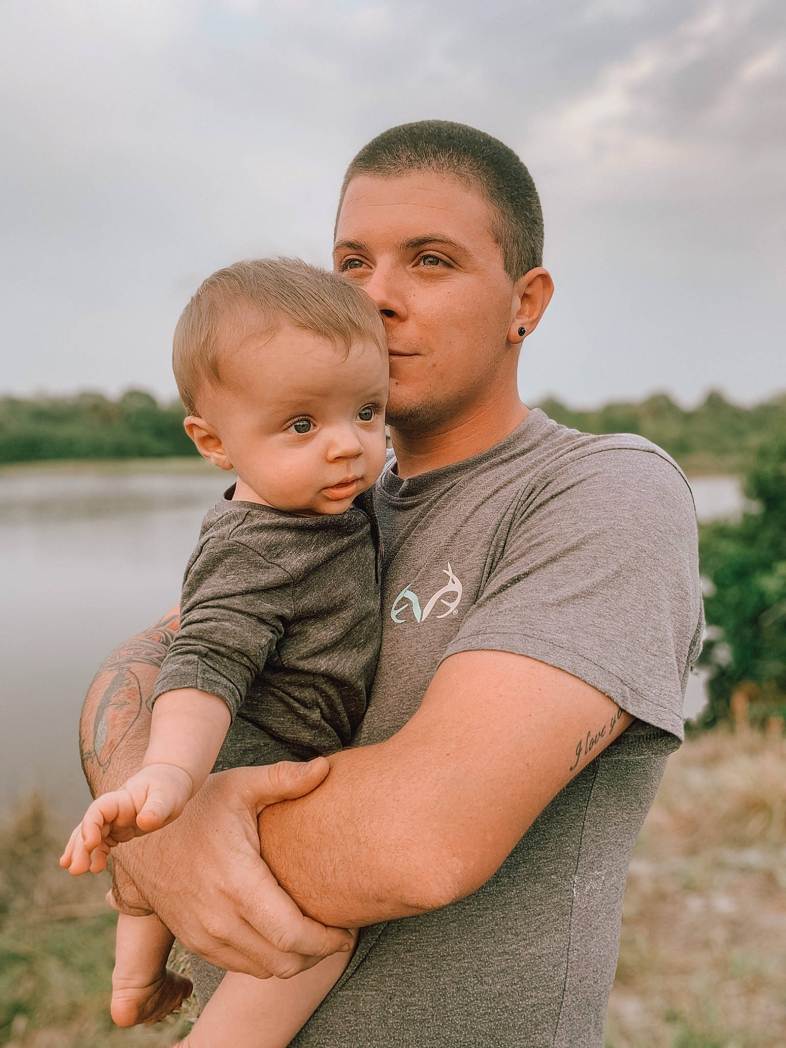 Edward joined the competition — help win amazing prizes! baby, bank, child, face, family, grass, happy, hug, love, muscle, people, person, photograph, photography, portrait, sitting, skin, summer, toddler, vacation
