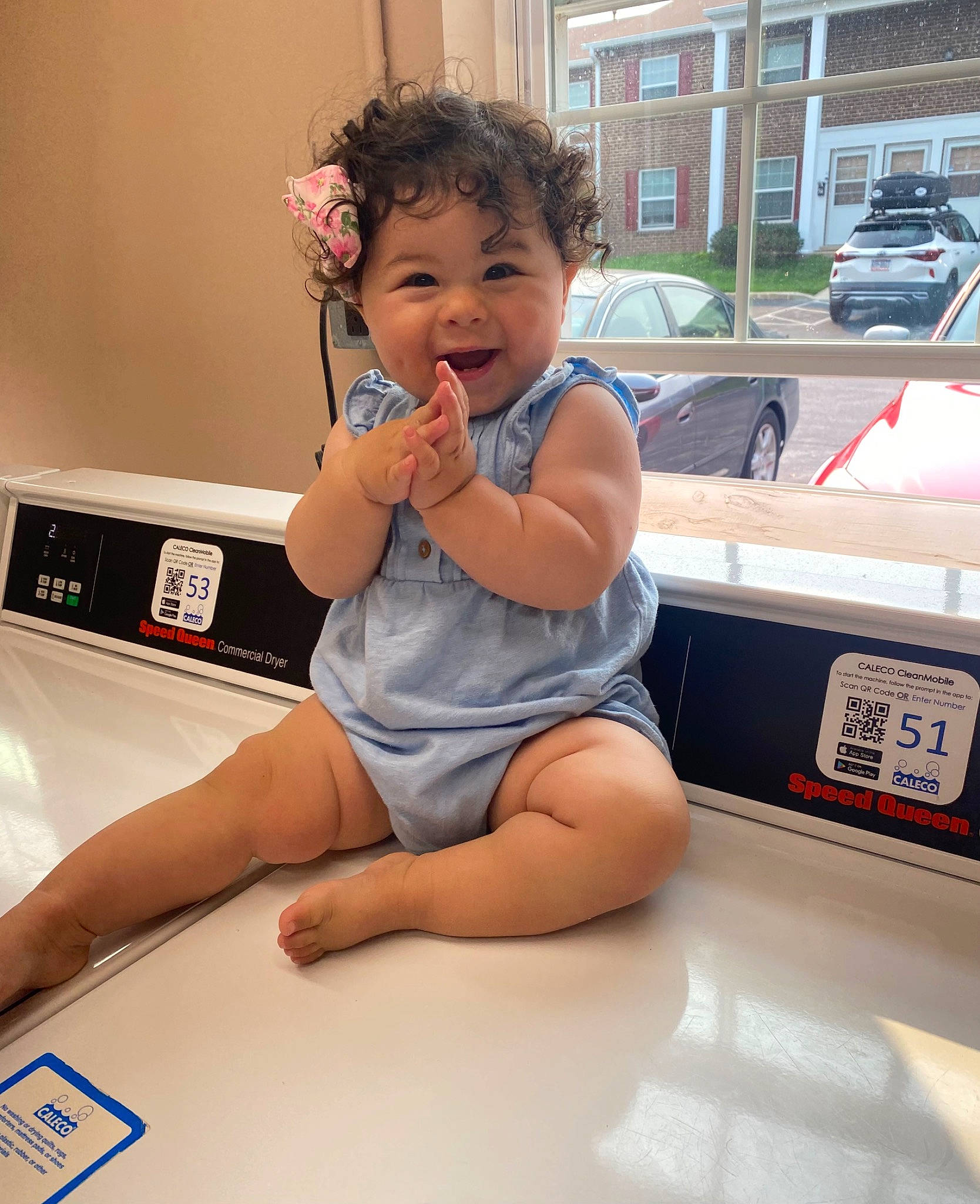 Bella joined the competition — help win amazing prizes! automotive_design, automotive_exterior, baby_toddler_clothing, barefoot, child, finger, foot, fun, happy, hood, human_leg, leg, person, shoulder, skin, smile, thigh, thumb, toddler, vehicle_door
